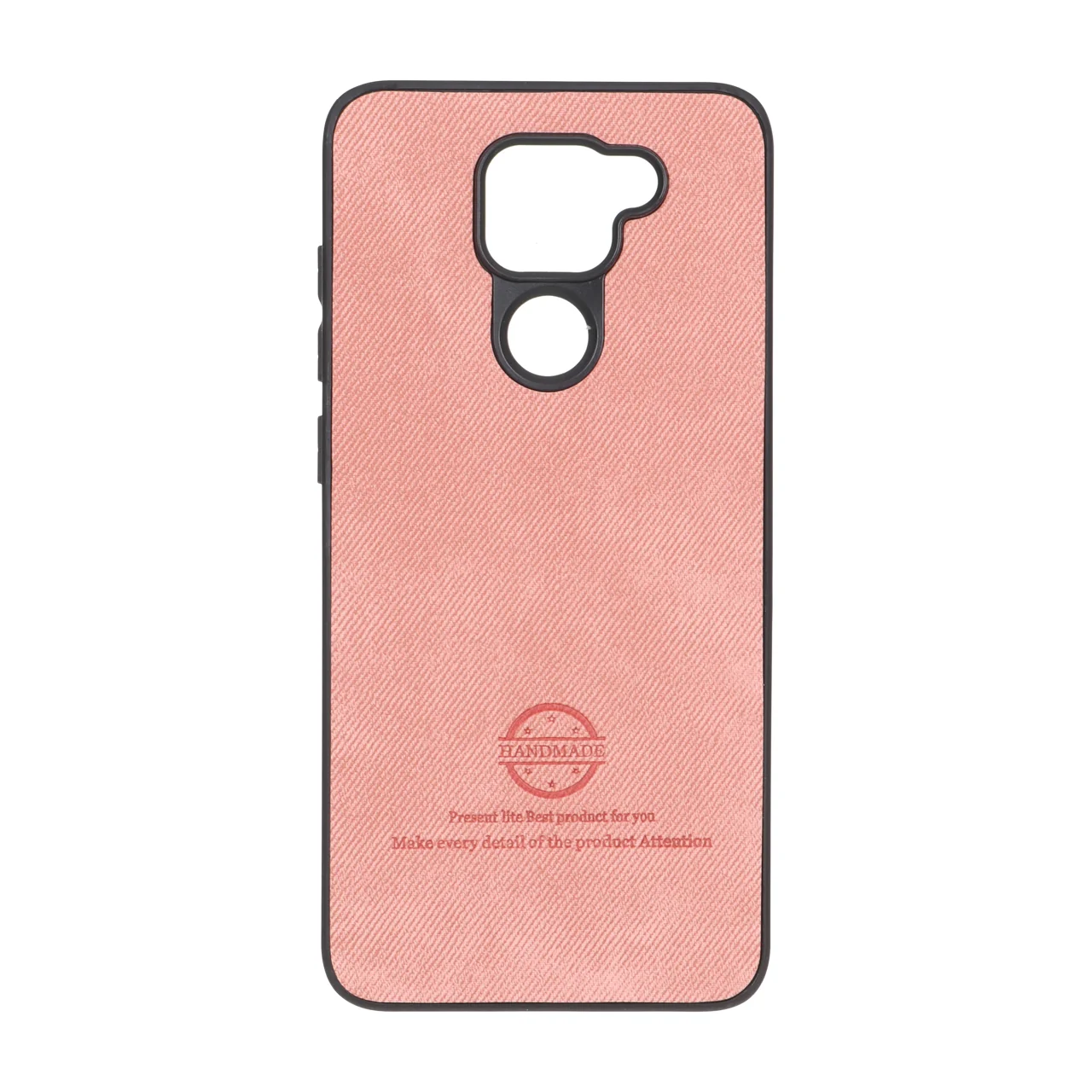 قاب HandMade جیر طرح پارچه ای Xiaomi Redmi Note 9 / Redmi 10X 5G / Redmi 10X Pro 5G - صورتی