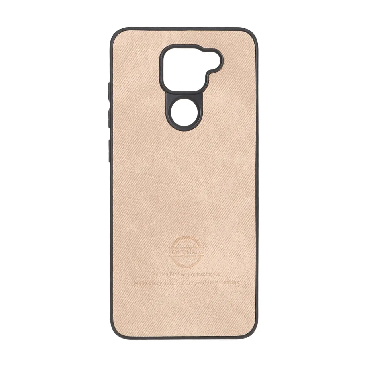 قاب HandMade جیر طرح پارچه ای Xiaomi Redmi Note 9 / Redmi 10X 5G / Redmi 10X Pro 5G - نسکافه ای