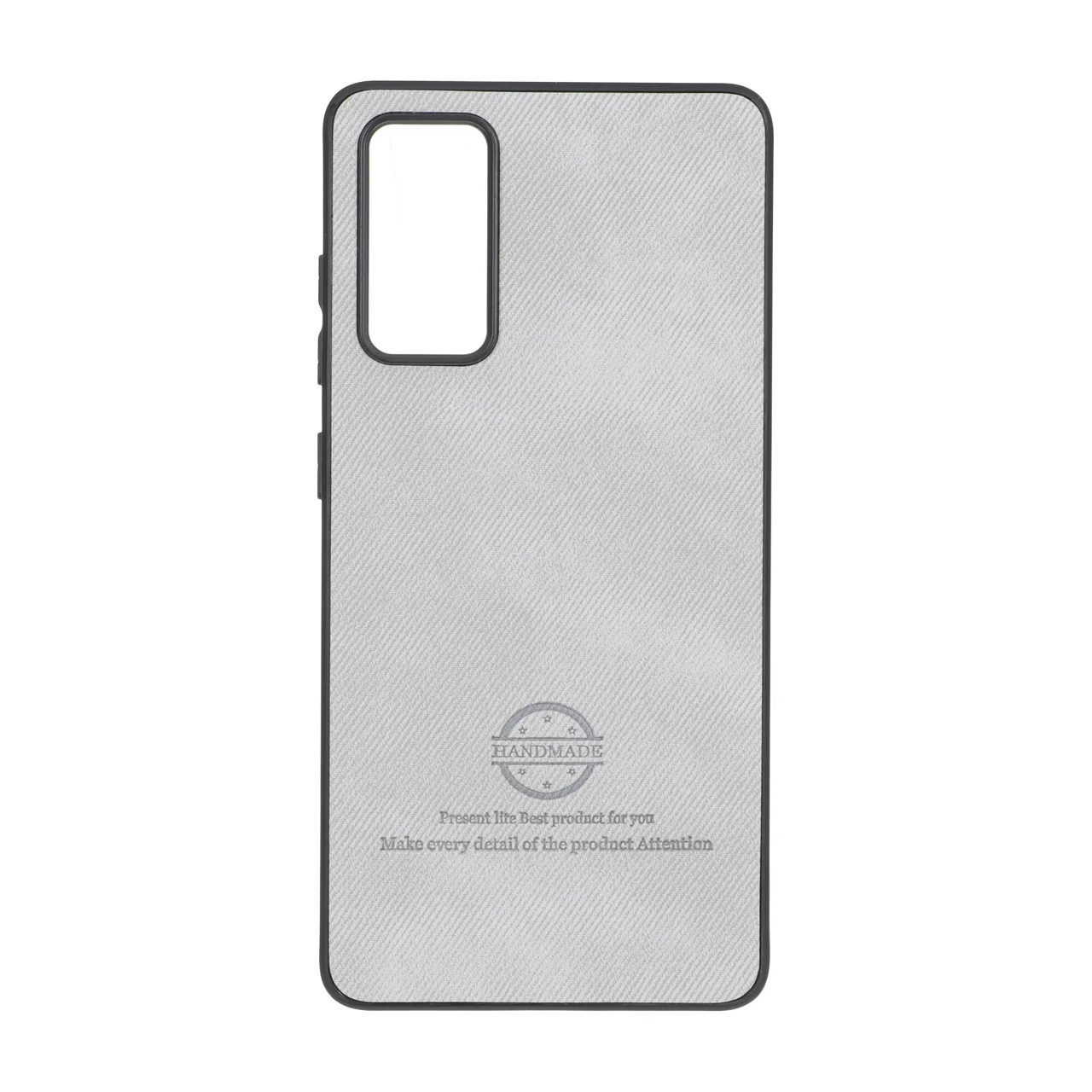 قاب HandMade جیر طرح پارچه ای Samsung Galaxy S20 FE - طوسی