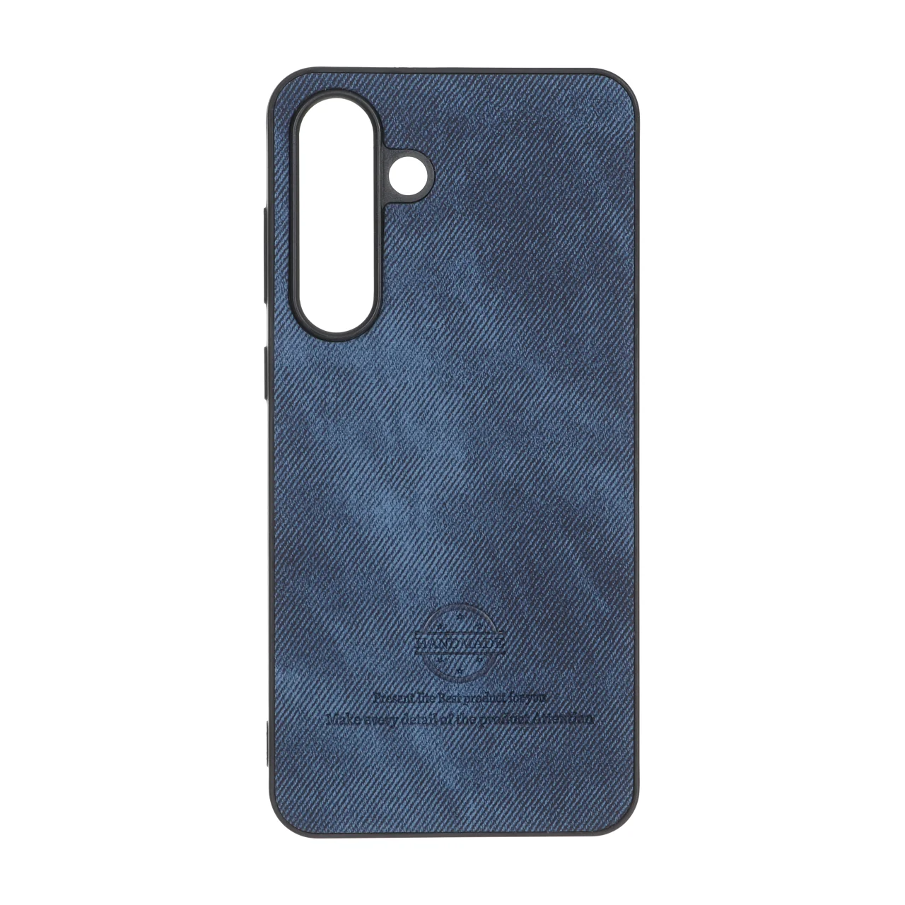 قاب HandMade جیر طرح پارچه ای Samsung Galaxy S25 FE - سرمه ای