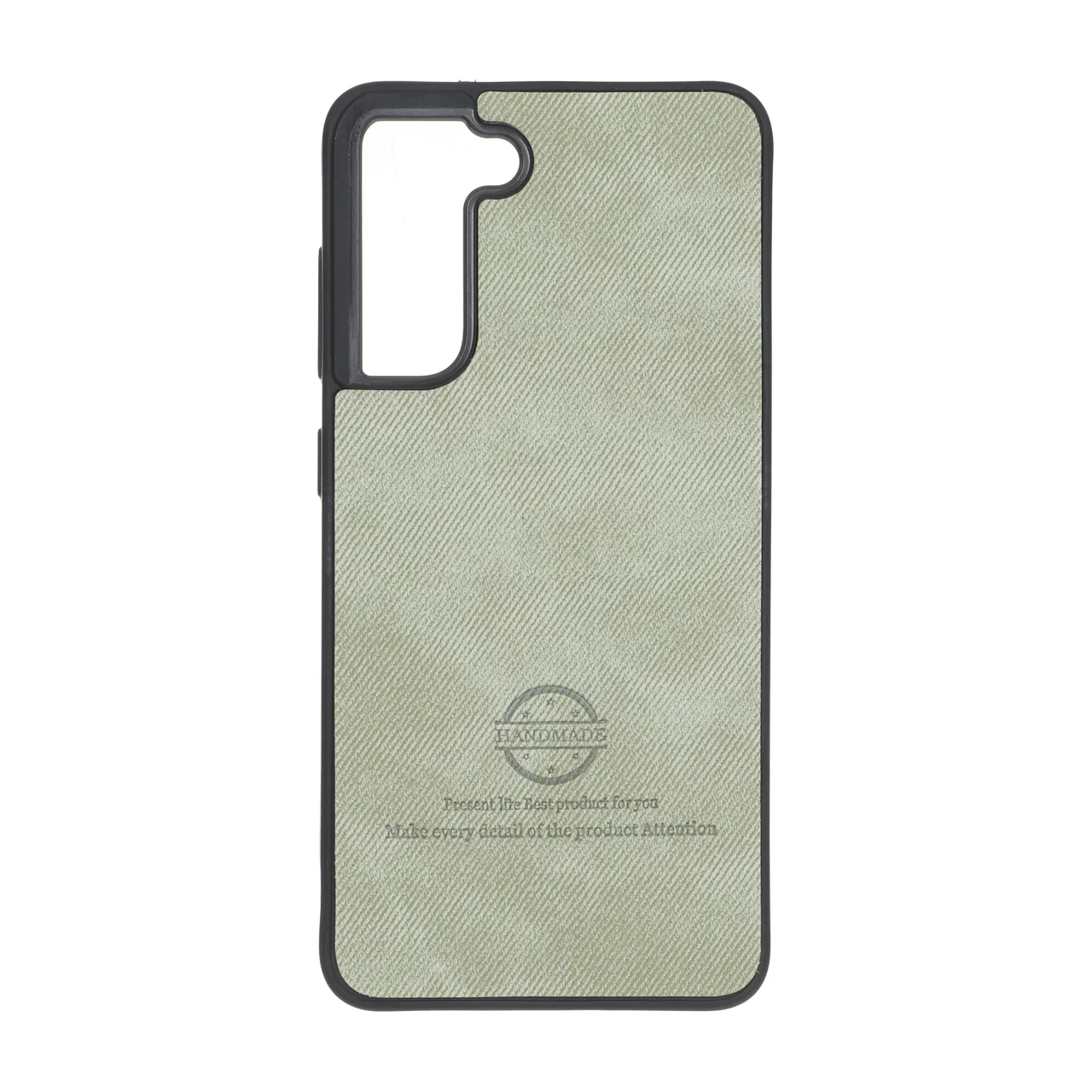 قاب HandMade جیر طرح پارچه ای Samsung Galaxy S21 FE - سبز