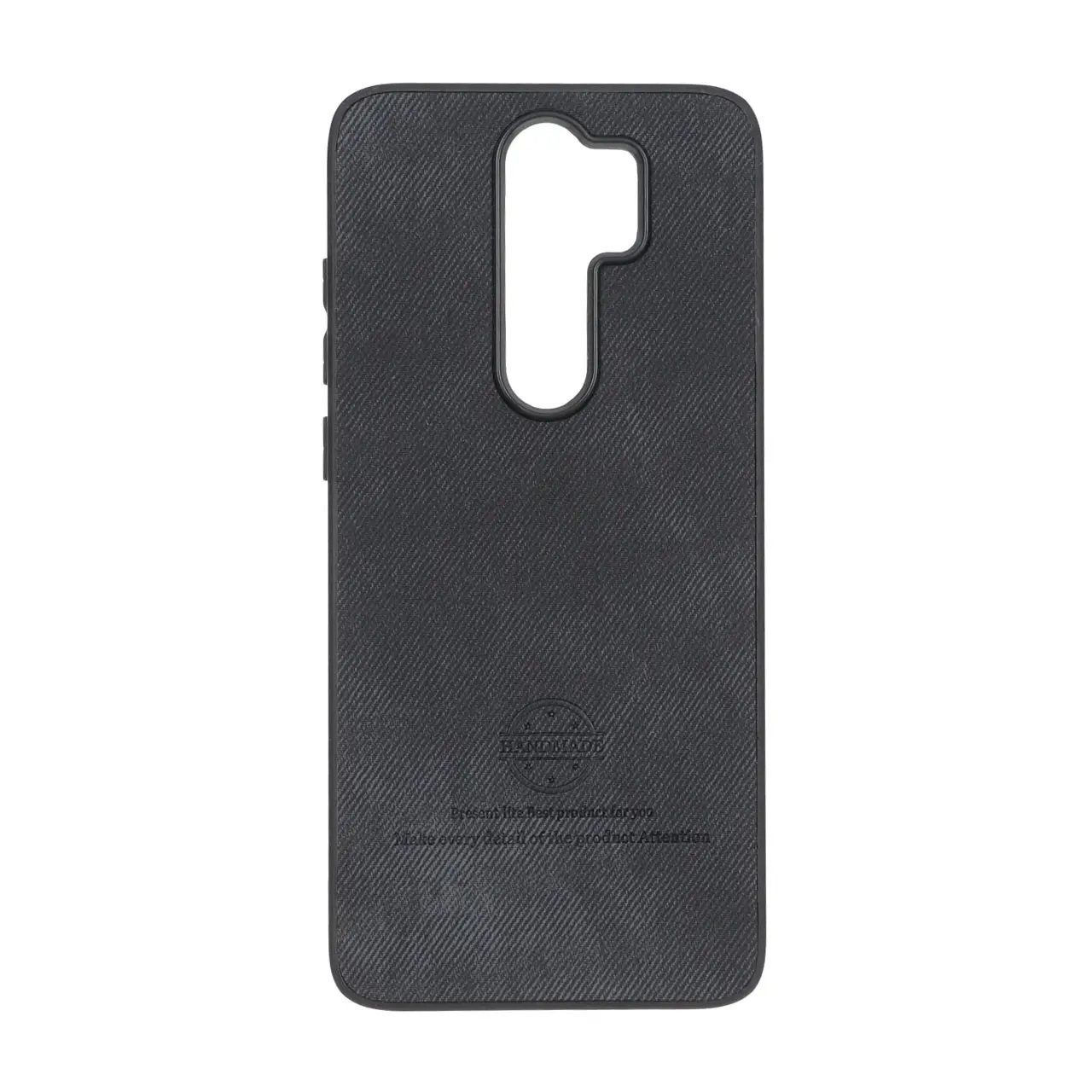 قاب HandMade جیر طرح پارچه ای Xiaomi Redmi Note 8 Pro - مشکی