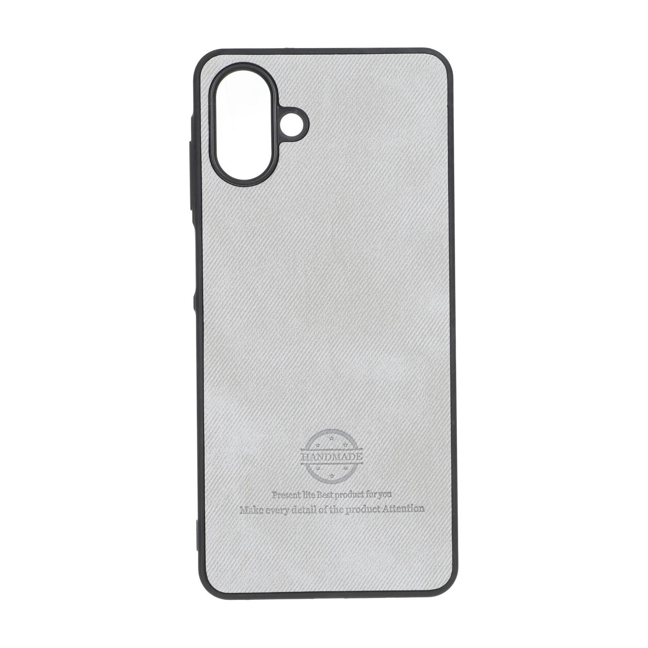 قاب HandMade جیر طرح پارچه ای Samsung Galaxy A07 - طوسی