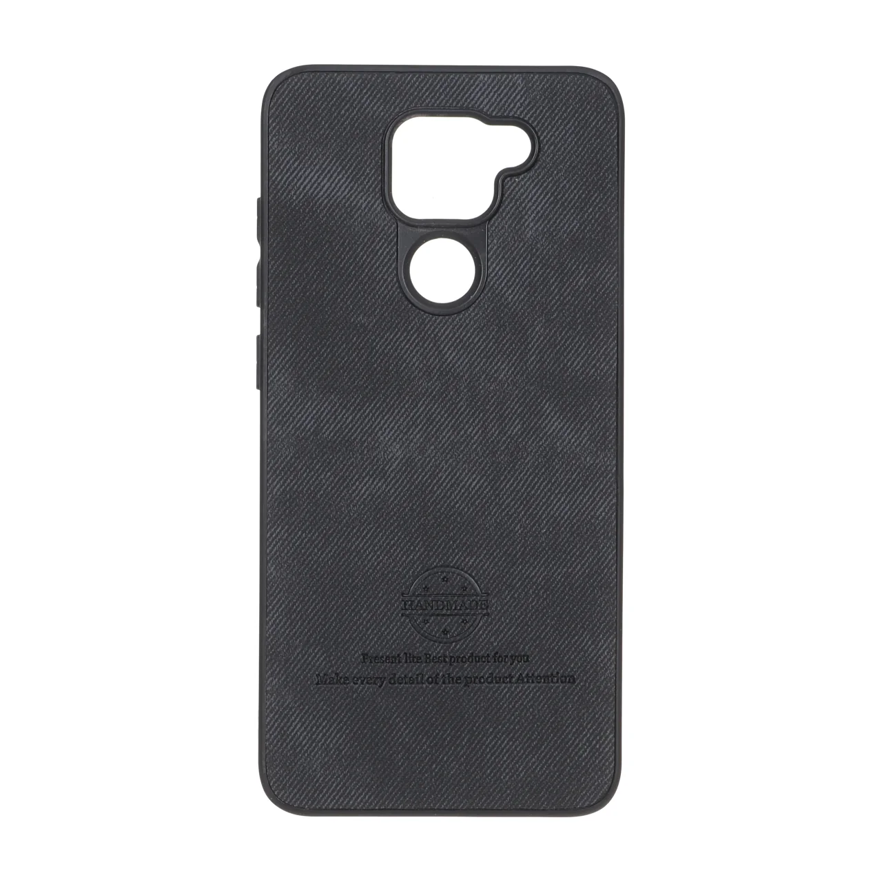 قاب HandMade جیر طرح پارچه ای Xiaomi Redmi Note 9 / Redmi 10X 5G / Redmi 10X Pro 5G - مشکی