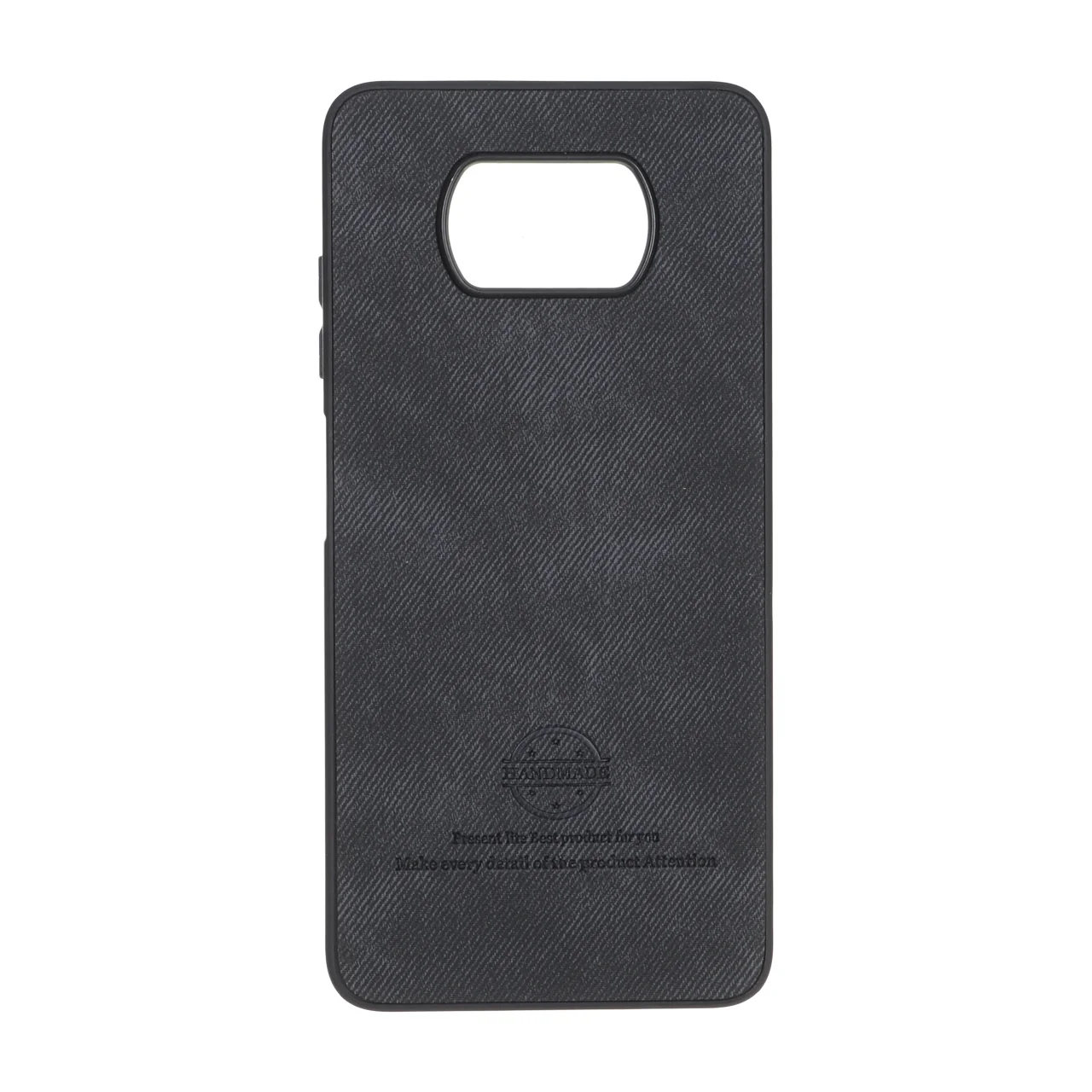 قاب HandMade جیر طرح پارچه ای Xiaomi Poco X3 / Poco X3 Pro / Poco X3 NFC - مشکی