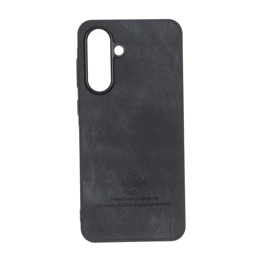قاب HandMade جیر طرح پارچه ای Samsung Galaxy A56 / A36 - مشکی