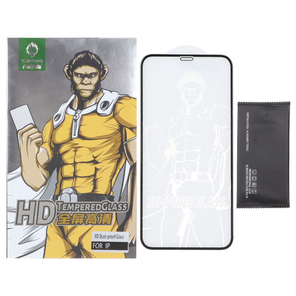 محافظ صفحه نمایش شیشه ای اورجینال Samos - HD Tempered مدل Apple iPhone 11 / iPhone XR (پک دار)