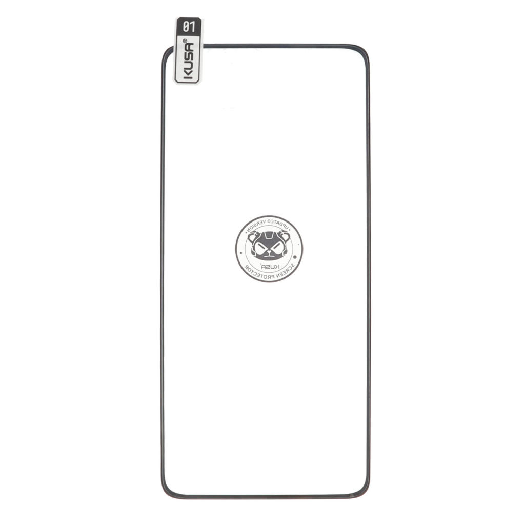 محافظ صفحه نمایش شیشه ای خم فول چسب Full Cover Kusa درجه یک Motorola Edge 60 Fusion