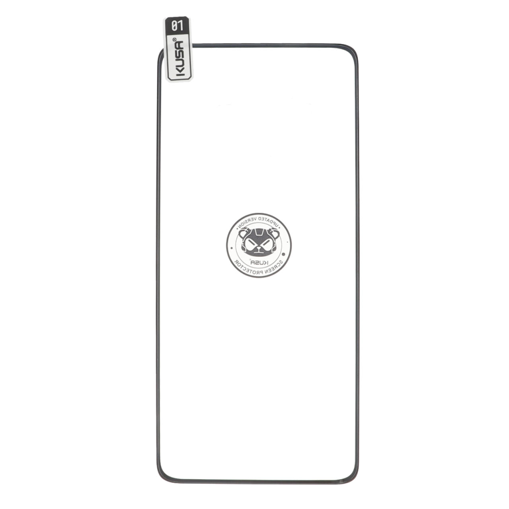 محافظ صفحه نمایش شیشه ای خم فول چسب Full Cover Kusa درجه یک Motorola Edge 60 Pro