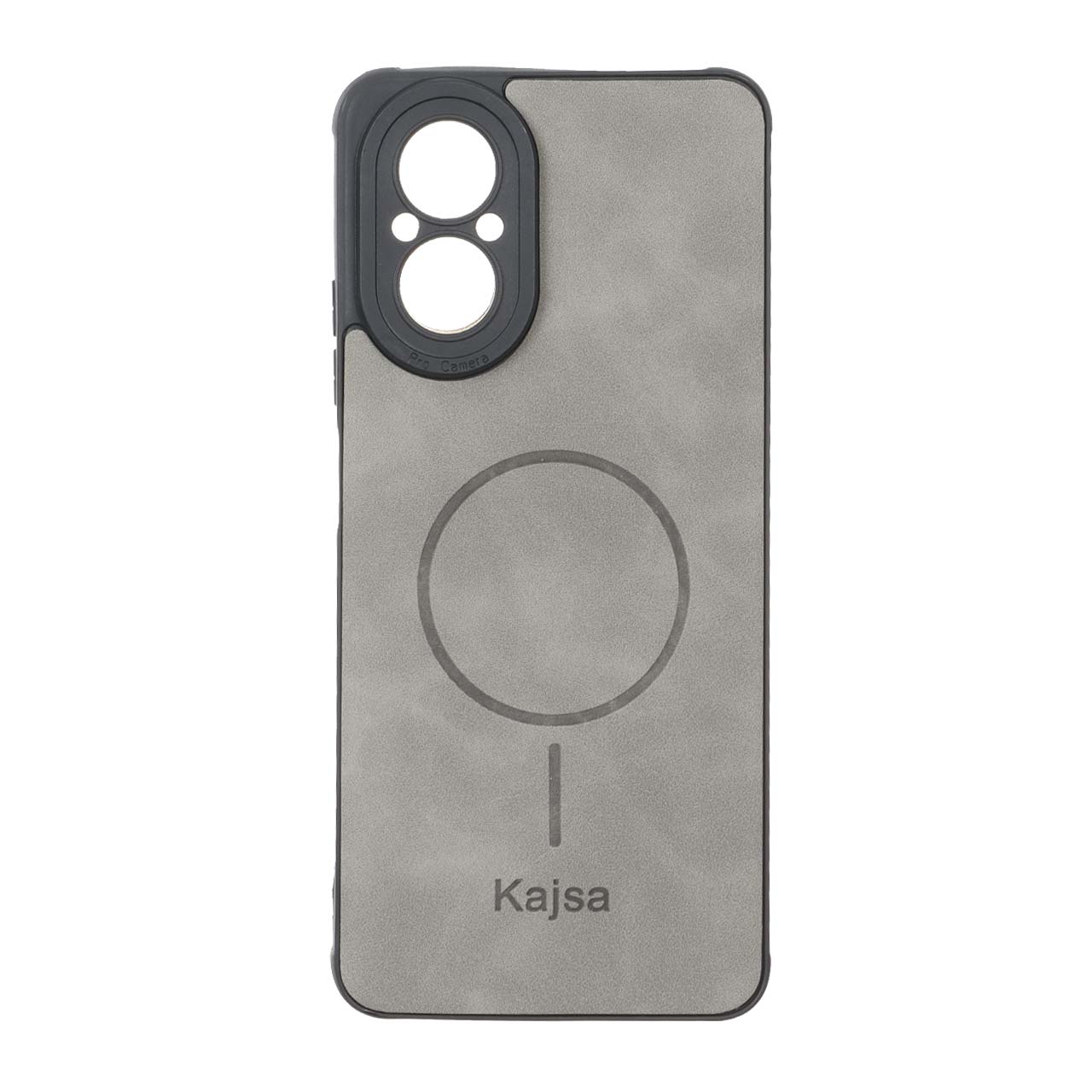 قاب جیر Kajsa طرح مگ سیف MNC مدل Realme C67 4G - طوسی