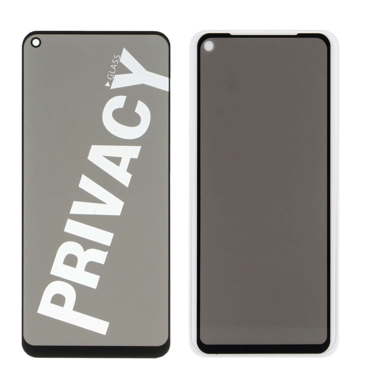 محافظ صفحه نمایش شیشه ای Samsung A11 / M11 / Mi 12 Lite / Mi 11 Lite / Redmi Note 9 / Realme 7 / Realme 9 - Full Cover Privacy - مشکی