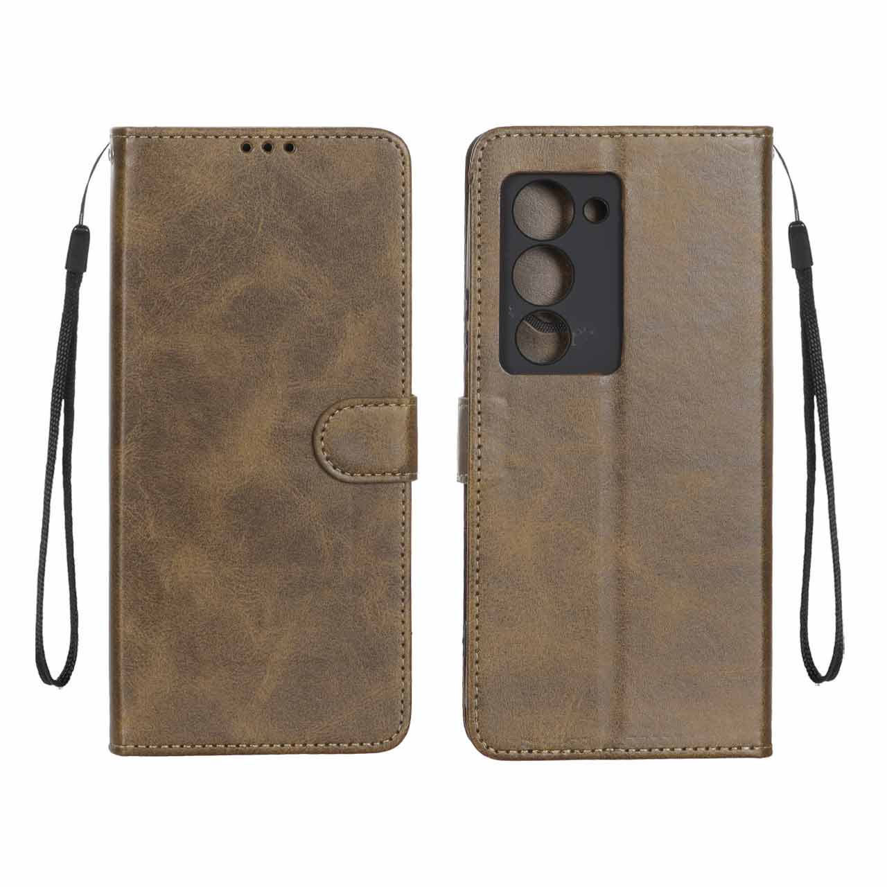 کیف موبایل مگنتی درجه یک MNC مدل Xiaomi Redmi 15 4G - سبز زیتونی