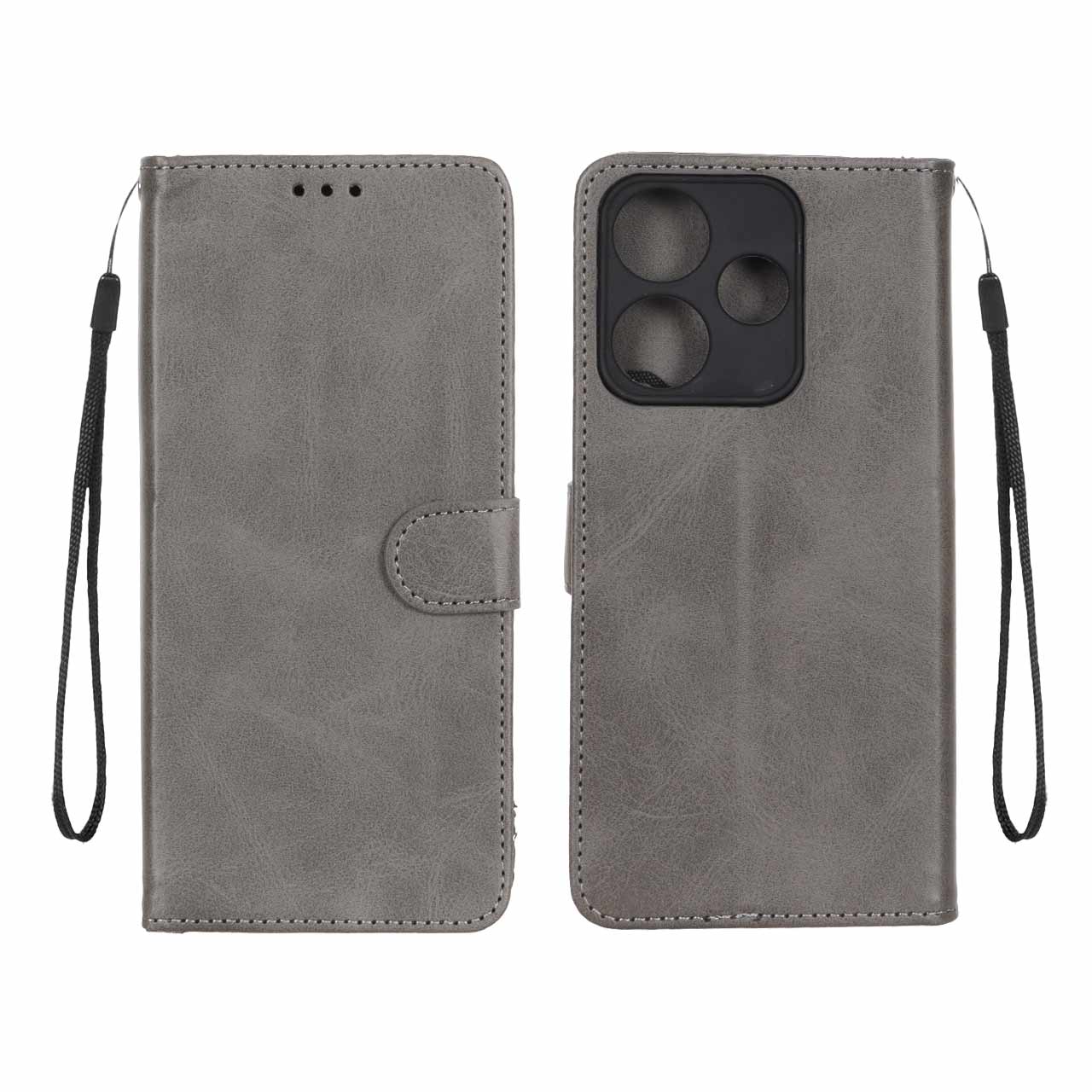 کیف موبایل مگنتی درجه یک MNC مدل Xiaomi Redmi 13X / Redmi 13 4G / Poco M6 4G - خاکستری
