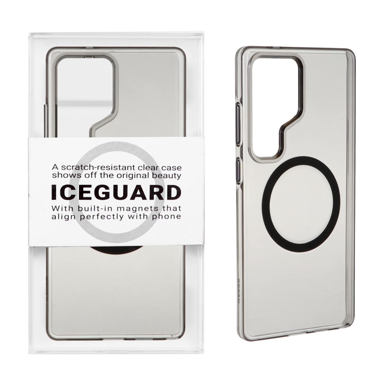 قاب Original KDoo ICEGUARD Magsafe مدل Samsung Galaxy S26 Ultra - مشکی (پک دار)
