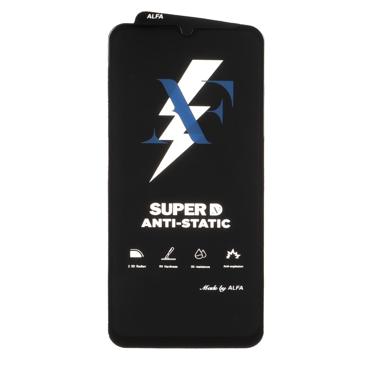 محافظ صفحه نمایش شیشه ای Super D Anti Static ALFA مدل Samsung Galaxy A14 / M14 / F14 / A22 5G