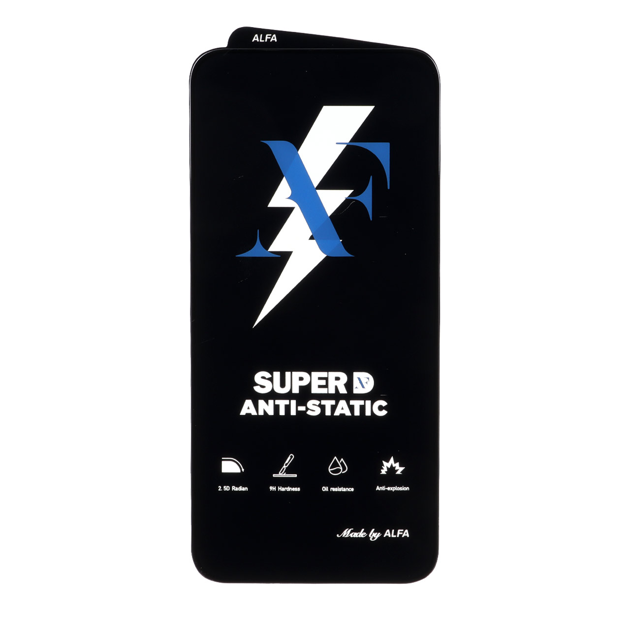محافظ صفحه نمایش شیشه ای Super D Anti Static ALFA مدل Xiaomi Redmi Note 15 Pro 5G / Mi 15T / Mi 15T Pro / Poco F7