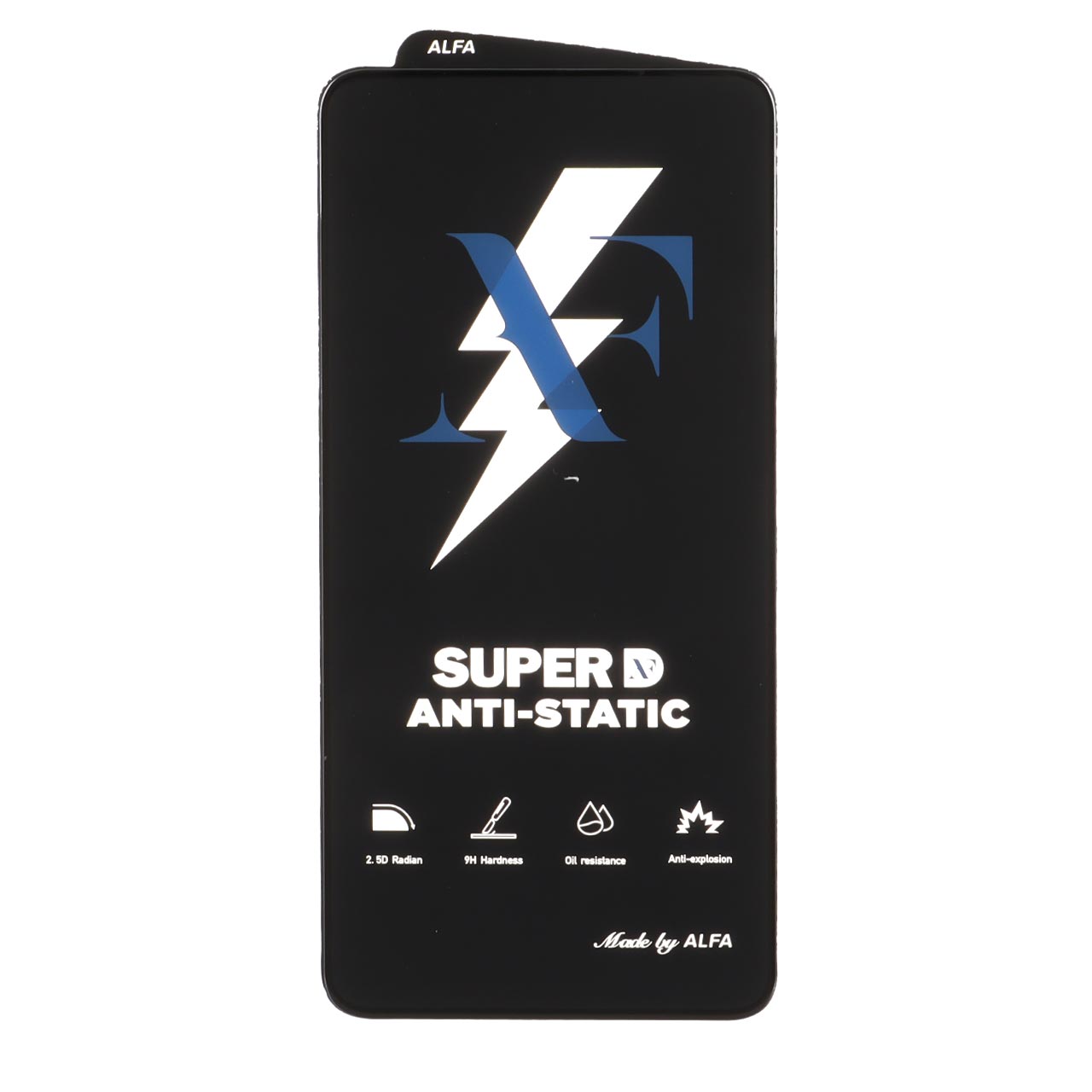محافظ صفحه نمایش شیشه ای Super D Anti Static ALFA مدل Xiaomi Poco X7 Pro 5G / Mi 14T / Mi 14T Pro / Redmi Note 13 Pro 5G / Poco X6 5G / Poco F6 5G / Poco F6 Pro 5G/ Note 13 5G/ Xiaomi Poco X6 Pro 5G