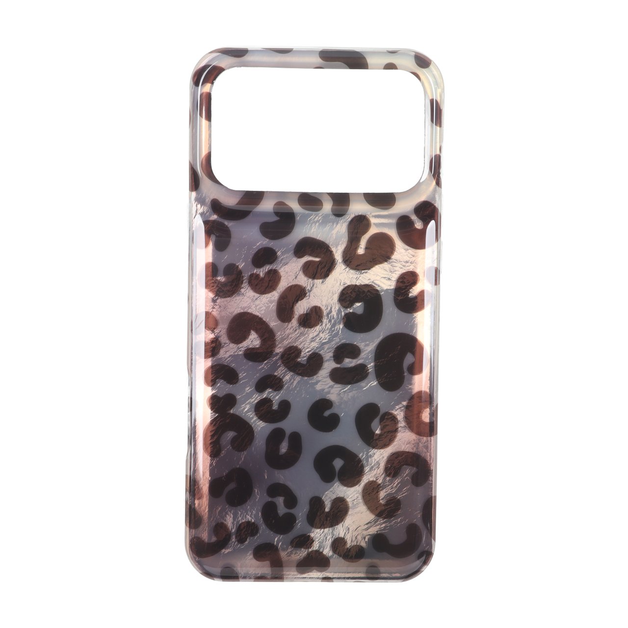 قاب اطلسی دور ژله ای پلنگی Apple iPhone 17 Pro Max - کد 122 - MPS