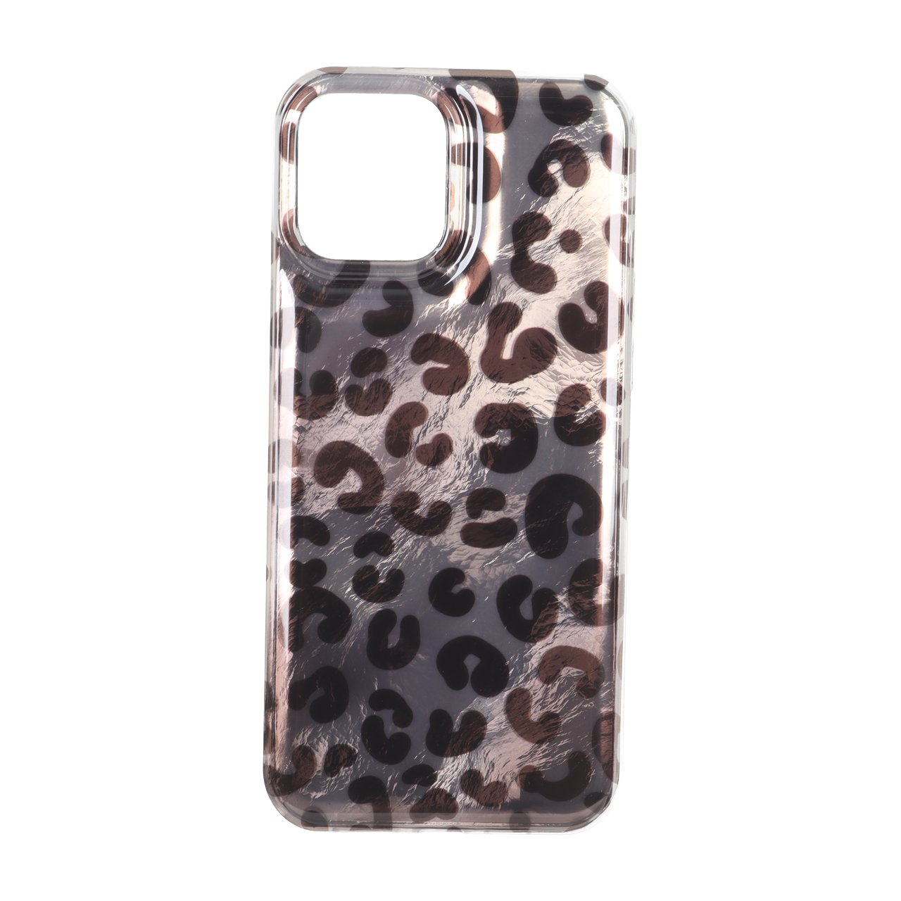 قاب اطلسی دور ژله ای پلنگی Apple iPhone 12 Pro Max - کد 128 - MPS