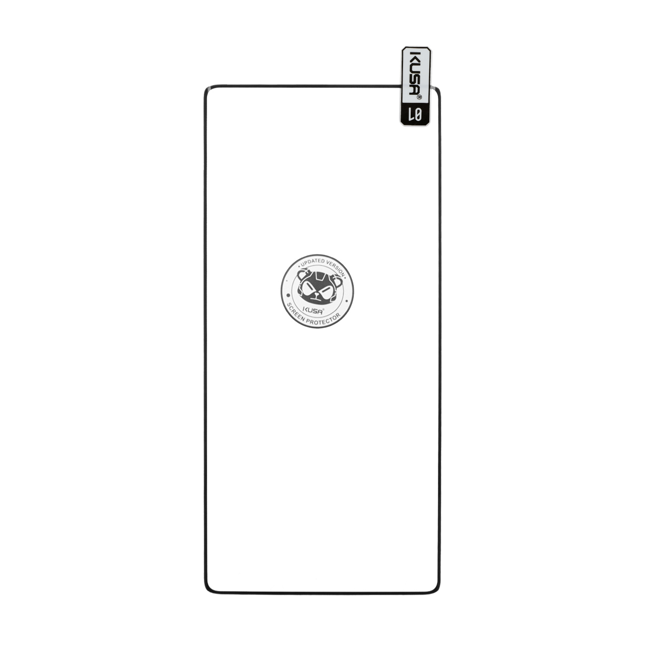 محافظ صفحه نمایش شیشه ای خم فول چسب Full Cover Kusa درجه یک - Samsung Galaxy Note 10 Plus - مشکی