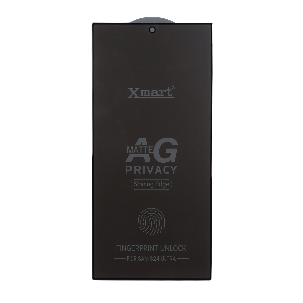 محافظ صفحه نمایش شیشه ای اورجینال Xmart - AG Matte Privacy مدل Samsung Galaxy S24 Ultra