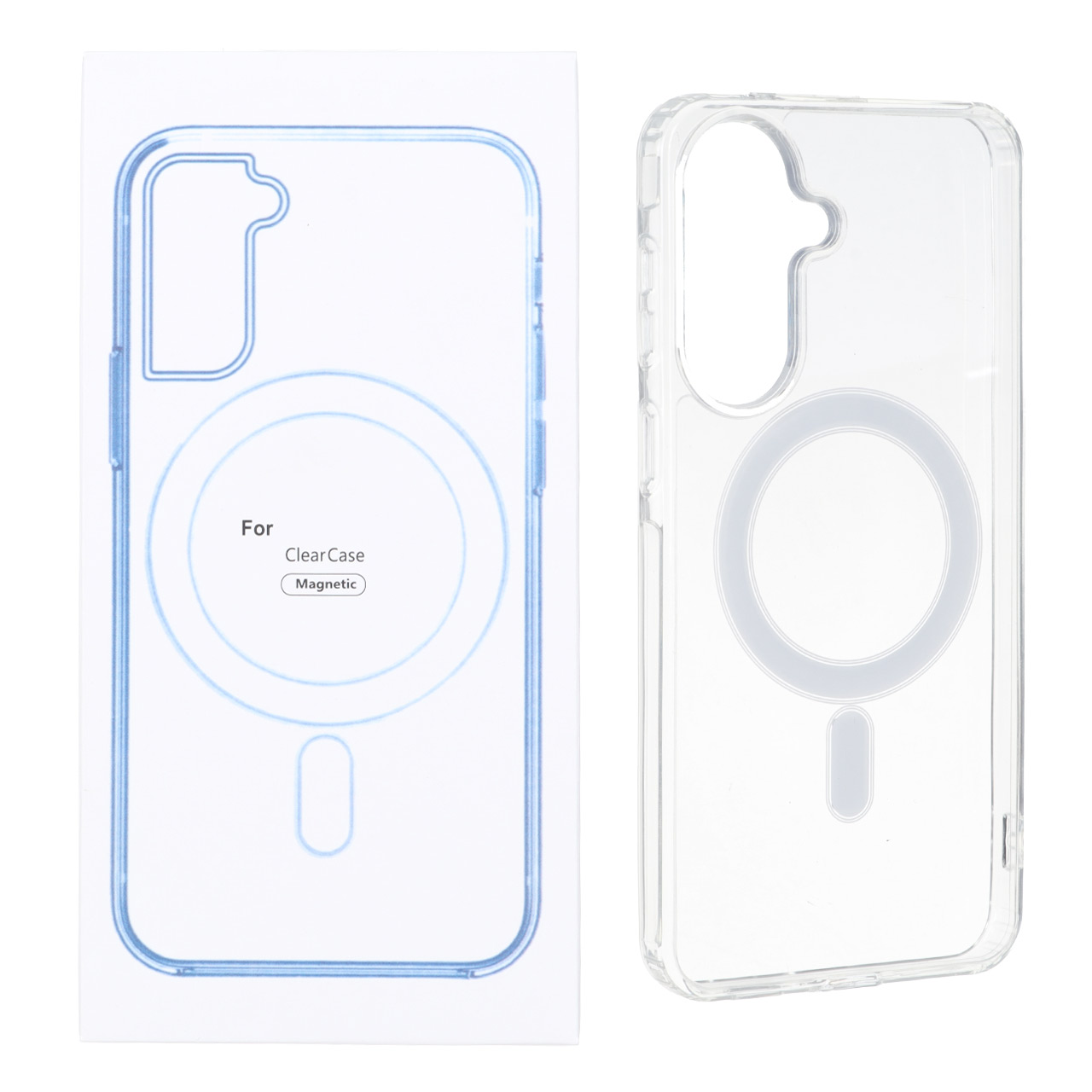 قاب شفاف Samsung Galaxy A57 با قابلیت شارژ NTC - MagSafe (پک دار)