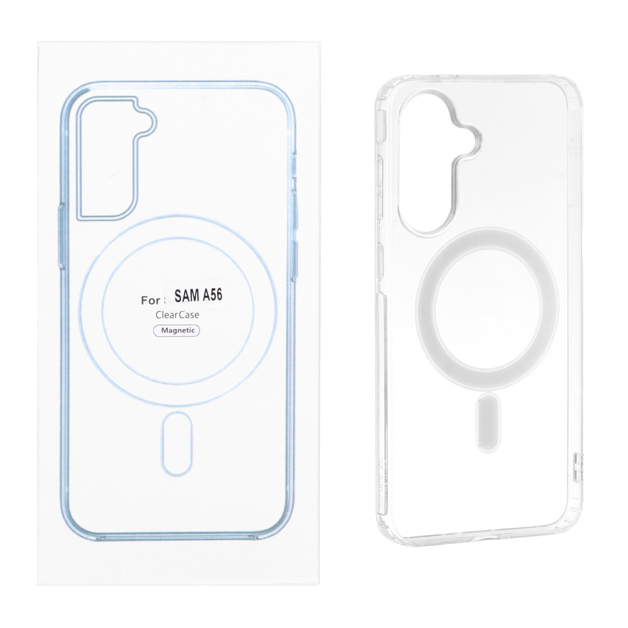قاب شفاف Samsung Galaxy A56 / A36 با قابلیت شارژ MagSafe (پک دار)
