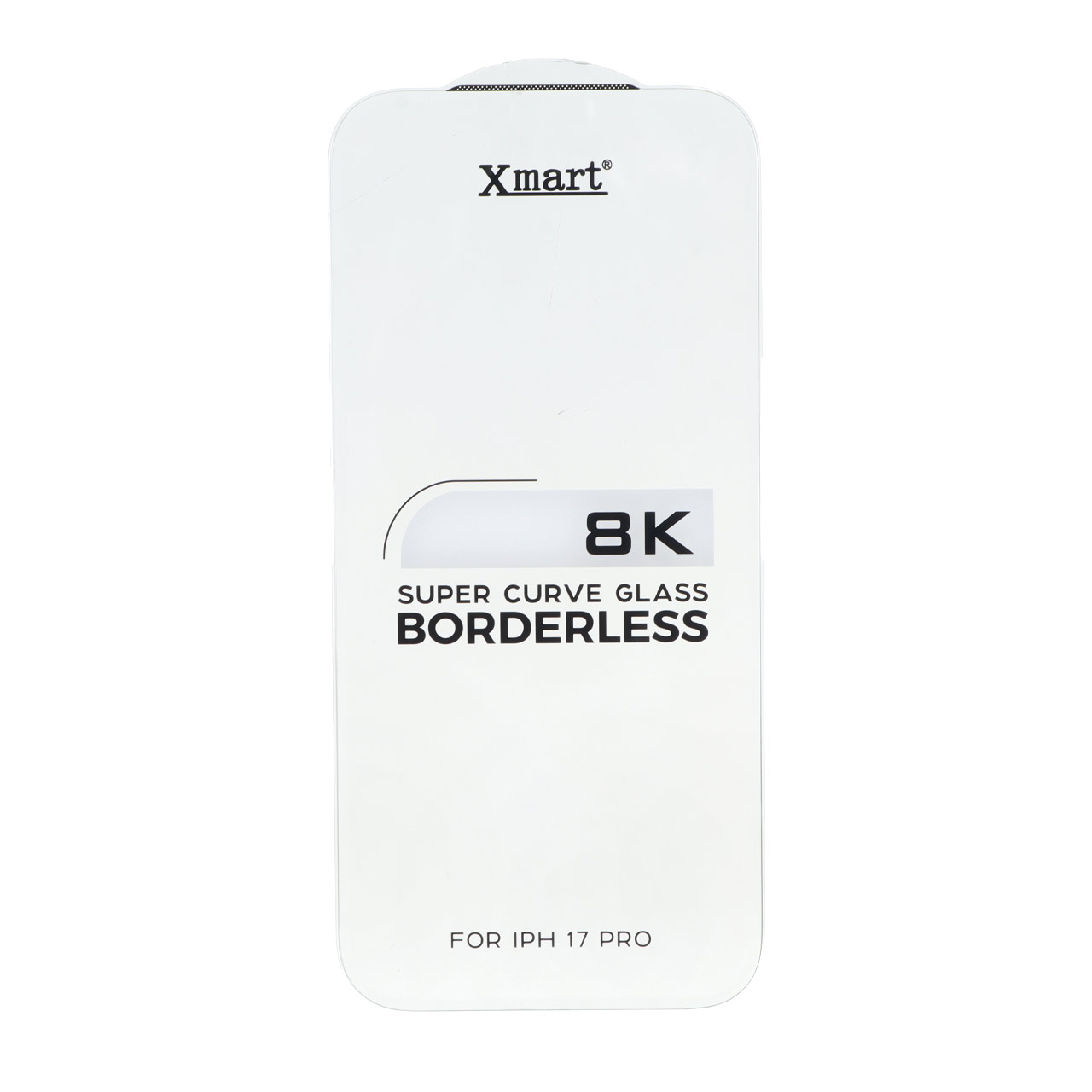 محافظ صفحه نمایش شیشه ای اورجینال بدون حاشیه XMART Super Curve 8K مدل Apple iPhone 17 Pro