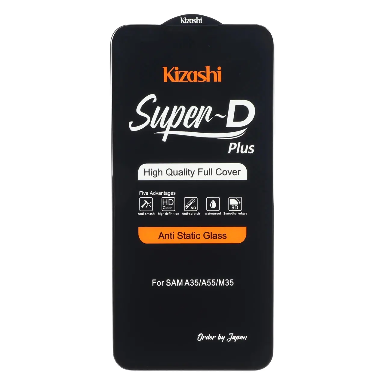محافظ صفحه نمایش شیشه ای Full Cover SuperD Plus - Kizashi مدل Samsung Galaxy A35 / A55