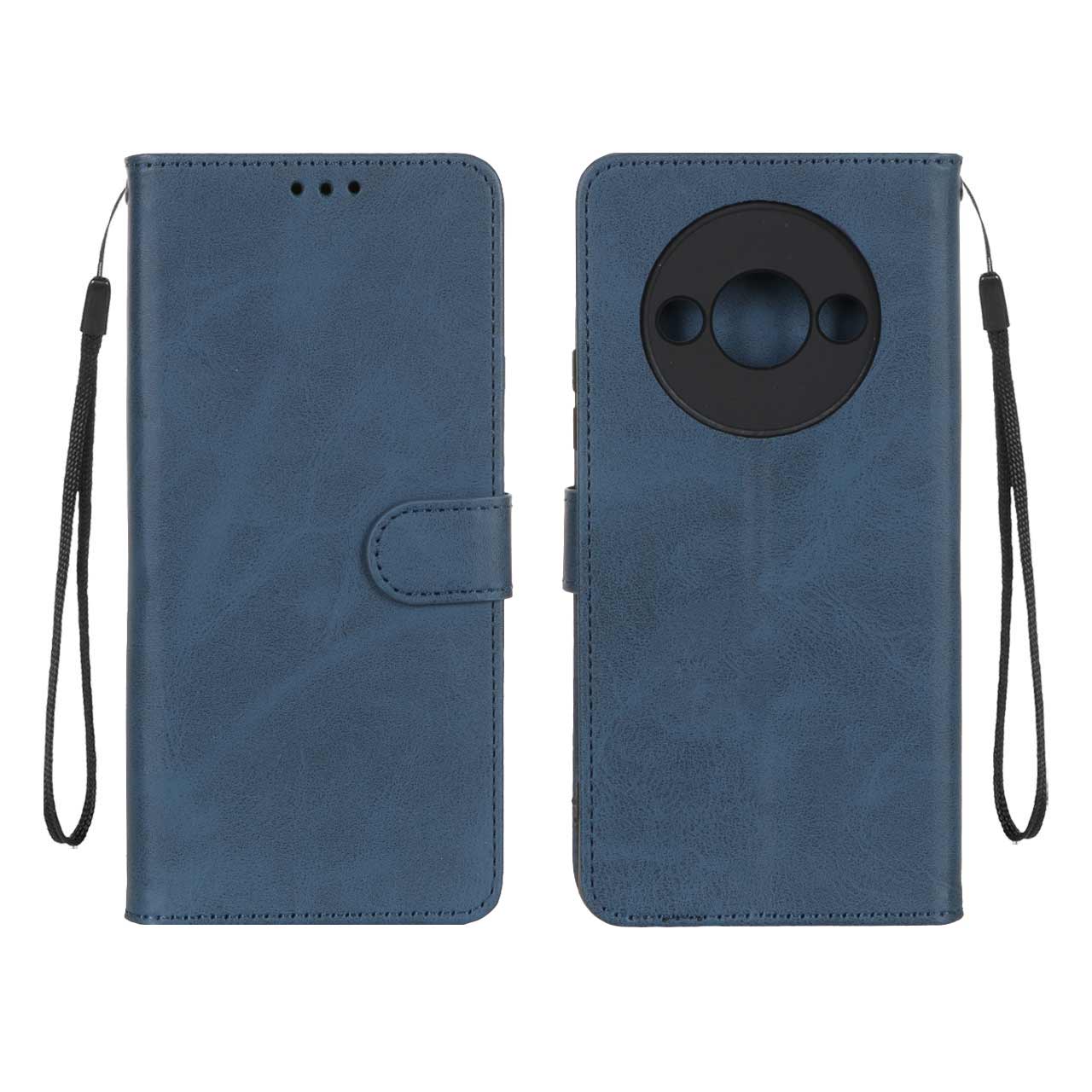 کیف موبایل مگنتی درجه یک MNC مدل Xiaomi Redmi A3 / A3x / Poco C61 - سرمه ای