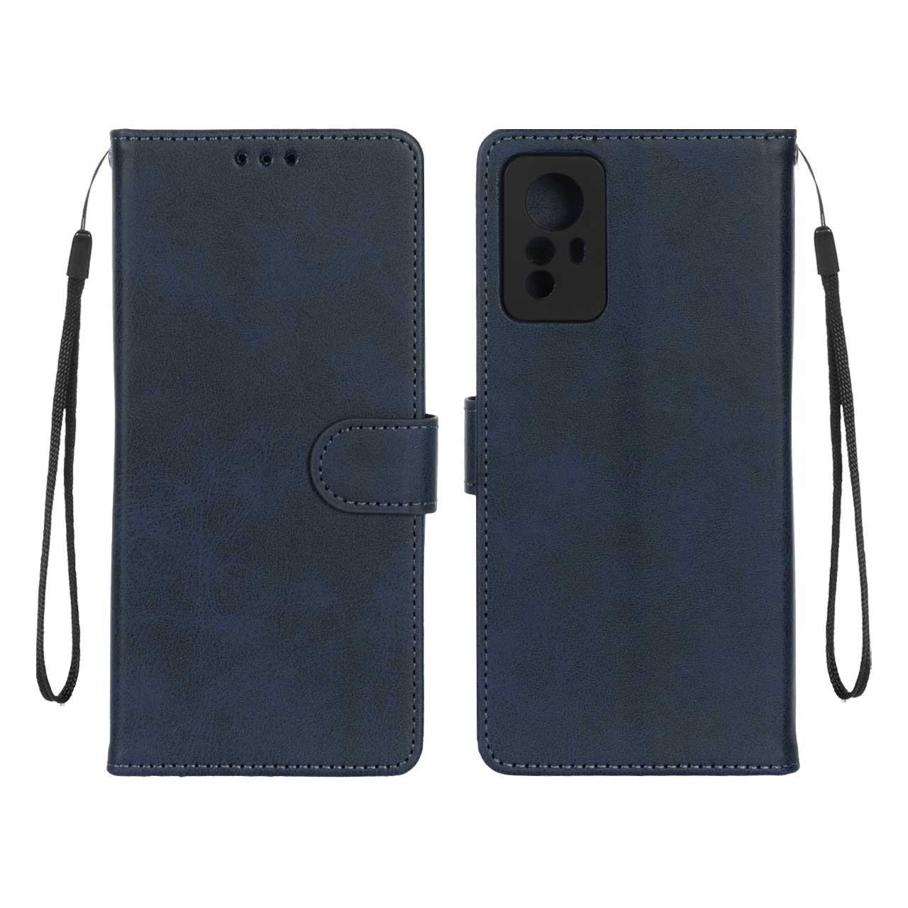 کیف موبایل مگنتی درجه یک MNC مدل Xiaomi Redmi Note 12S - سرمه ای تیره