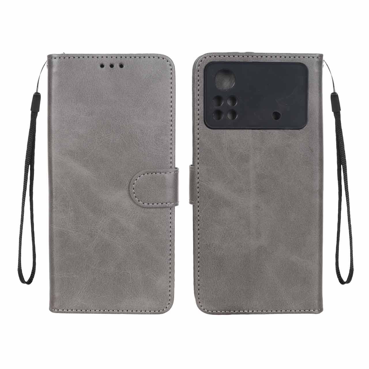 کیف موبایل مگنتی درجه یک MNC مدل Xiaomi Poco X4 Pro - خاکستری