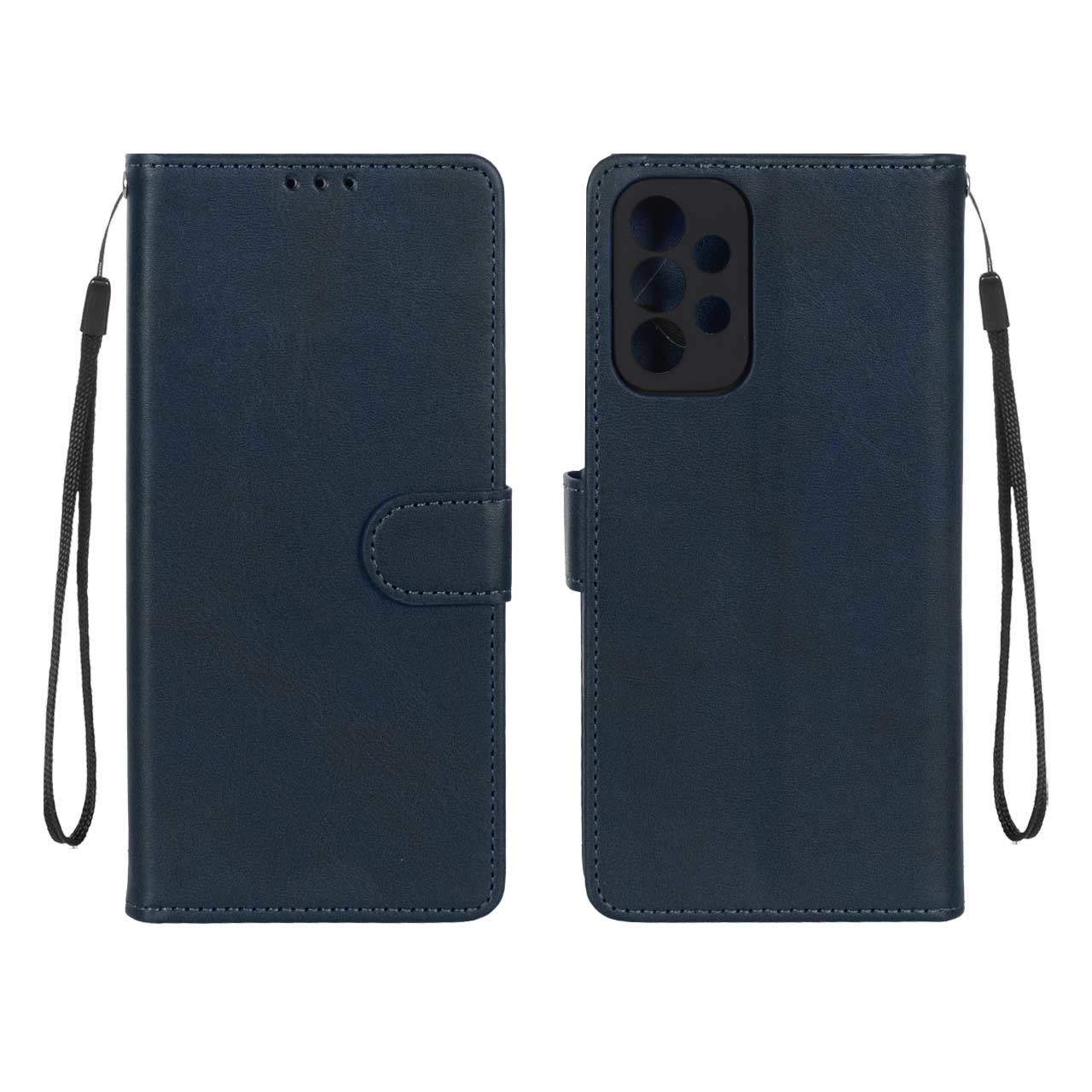 کیف موبایل مگنتی درجه یک MNC مدل Samsung Galaxy A23 - سرمه ای تیره