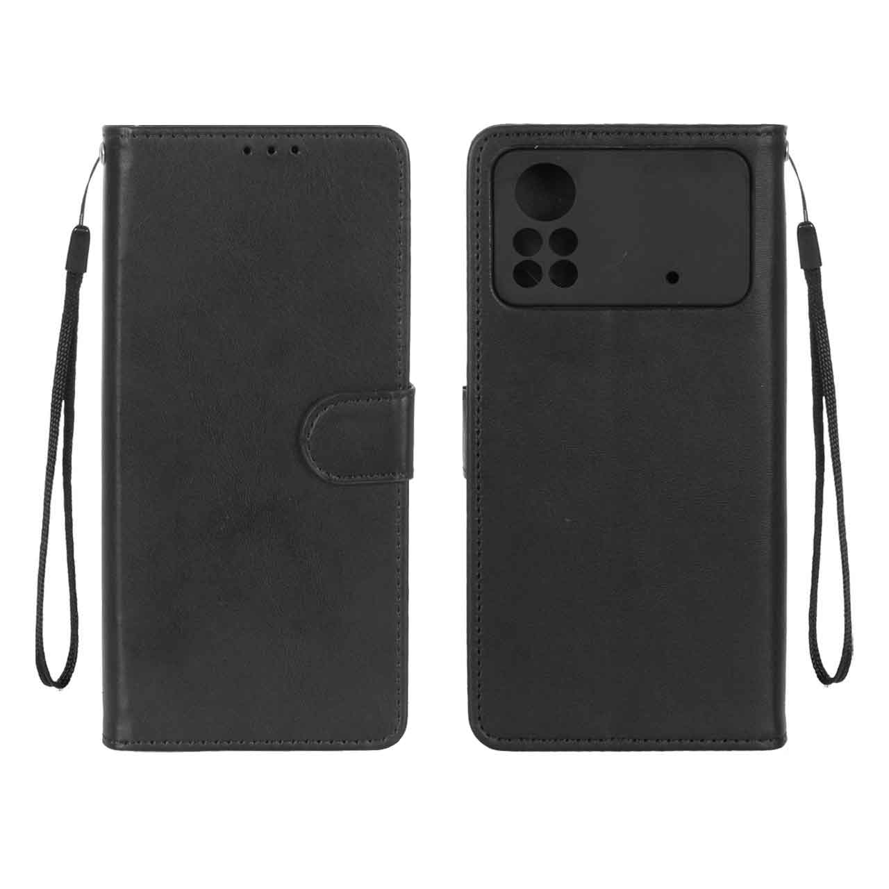 کیف موبایل مگنتی درجه یک MNC مدل Xiaomi Poco X4 Pro - مشکی