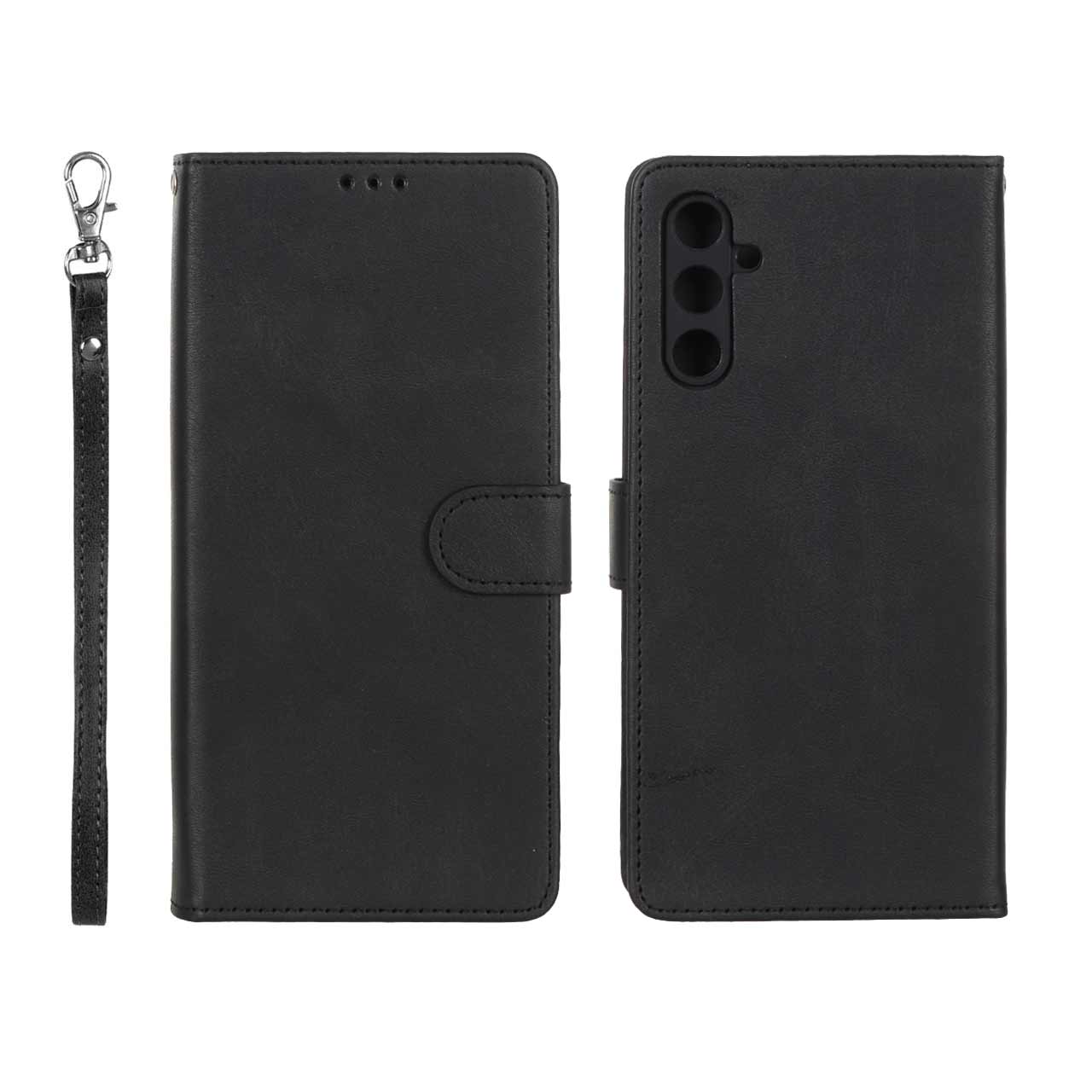 کیف موبایل مگنتی درجه یک MNC مدل Samsung Galaxy A14 - مشکی