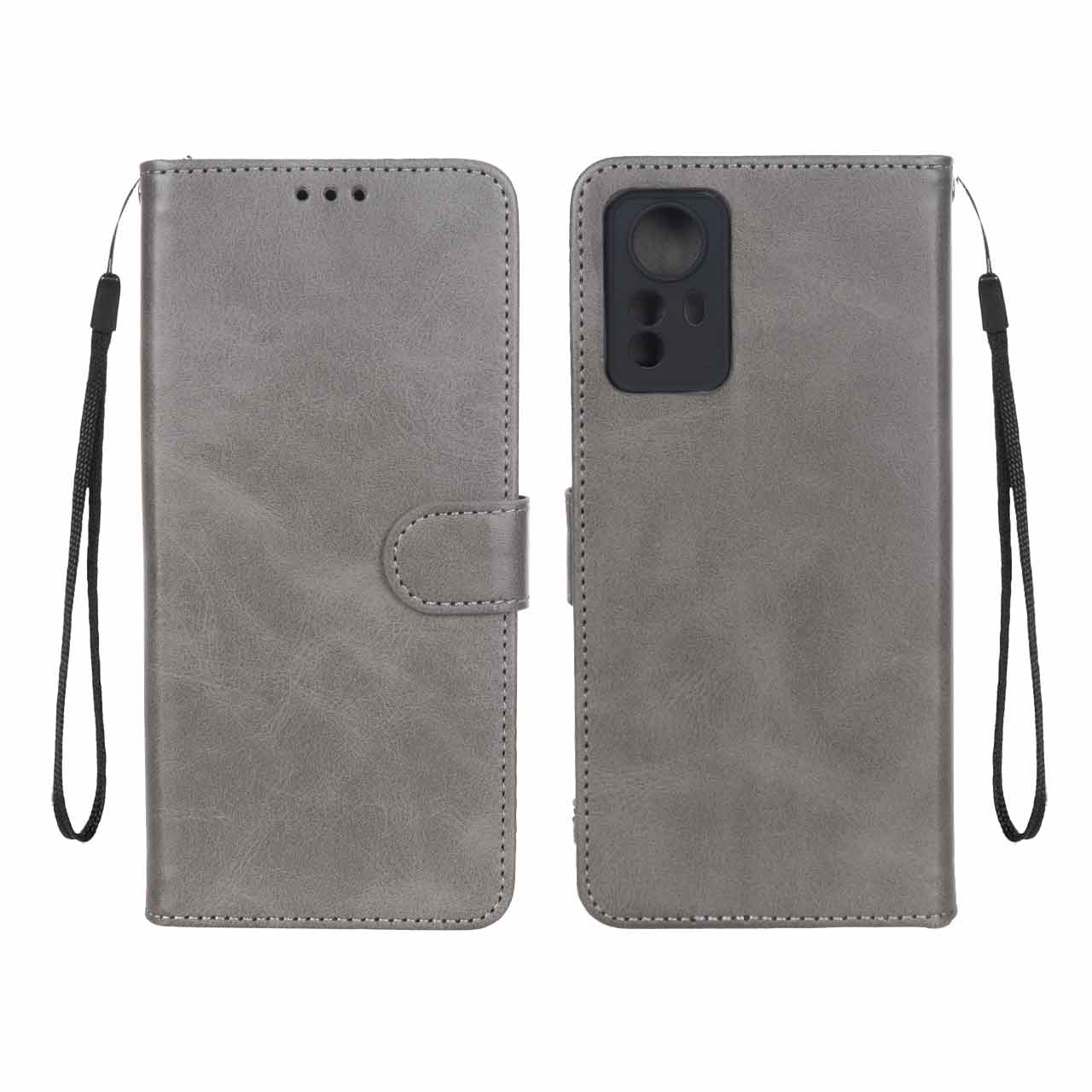 کیف موبایل مگنتی درجه یک MNC مدل Xiaomi Redmi Note 12S - خاکستری