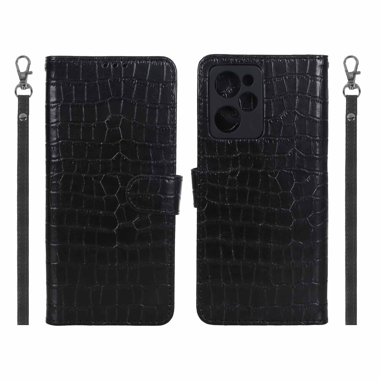 کیف موبایل مگنتی کروکو MNC مدل Xiaomi Poco X5 Pro 5G - مشکی