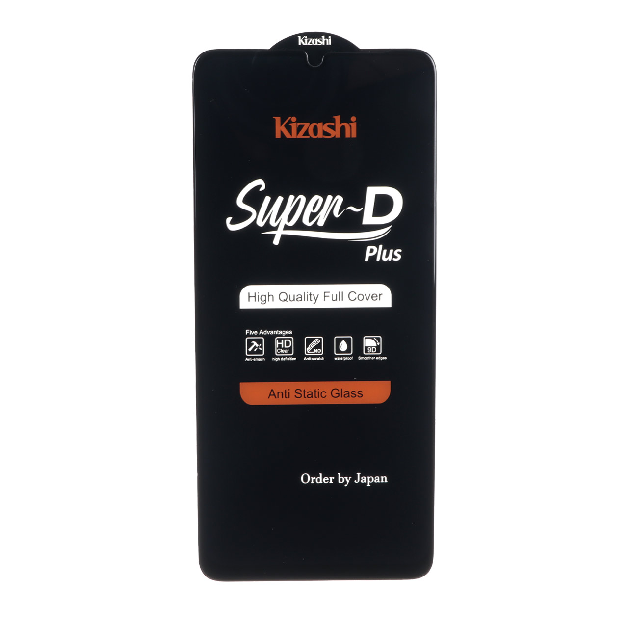 محافظ صفحه نمایش شیشه ای Full Cover SuperD Plus - Kizashi مدل Samsung Galaxy A07 / A06 / A05 / Xiaomi Redmi 13C / Poco C65 / Poco M6 5G / Honor X7 / X7A / Realme C51 / Realme C53