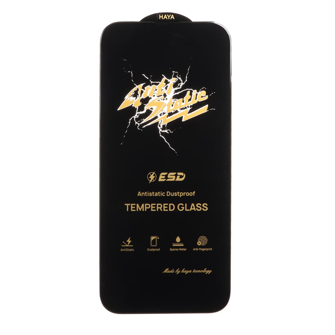 محافظ صفحه نمایش شیشه ای Full Cover Anti Static HAYA مدل Samsung Galaxy A11 / M11 / Redmi Note 9 / Note 9t / Mi 11 lite / Mi 12 lite / Realme 7 / Realme 9