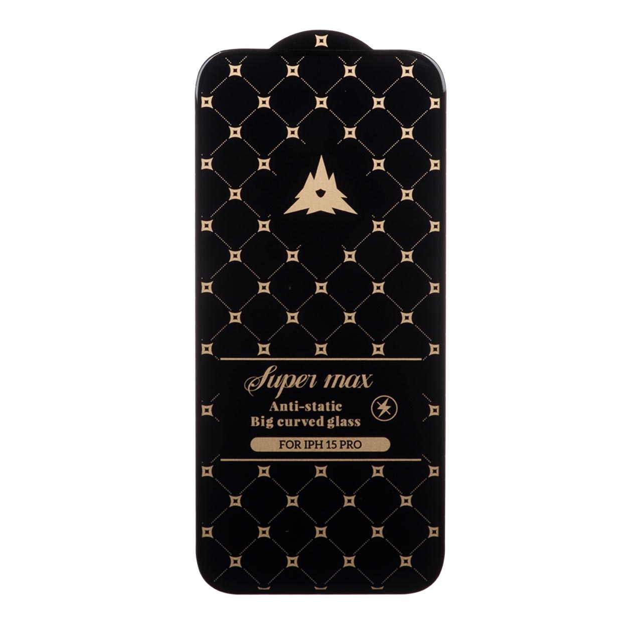 محافظ صفحه نمایش شیشه ای Apple iPhone 15 Pro - Full Cover Super Max - Anti Static