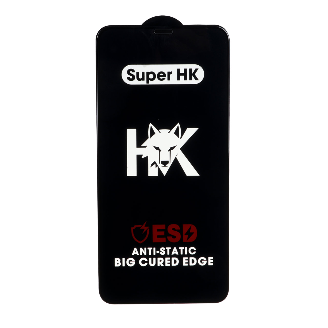 محافظ صفحه نمایش شیشه ای Full Cover ESD Anti Static - Super HK مدل Apple iPhone 11 Pro Max / iPhone X Max / iPhone Xs Max