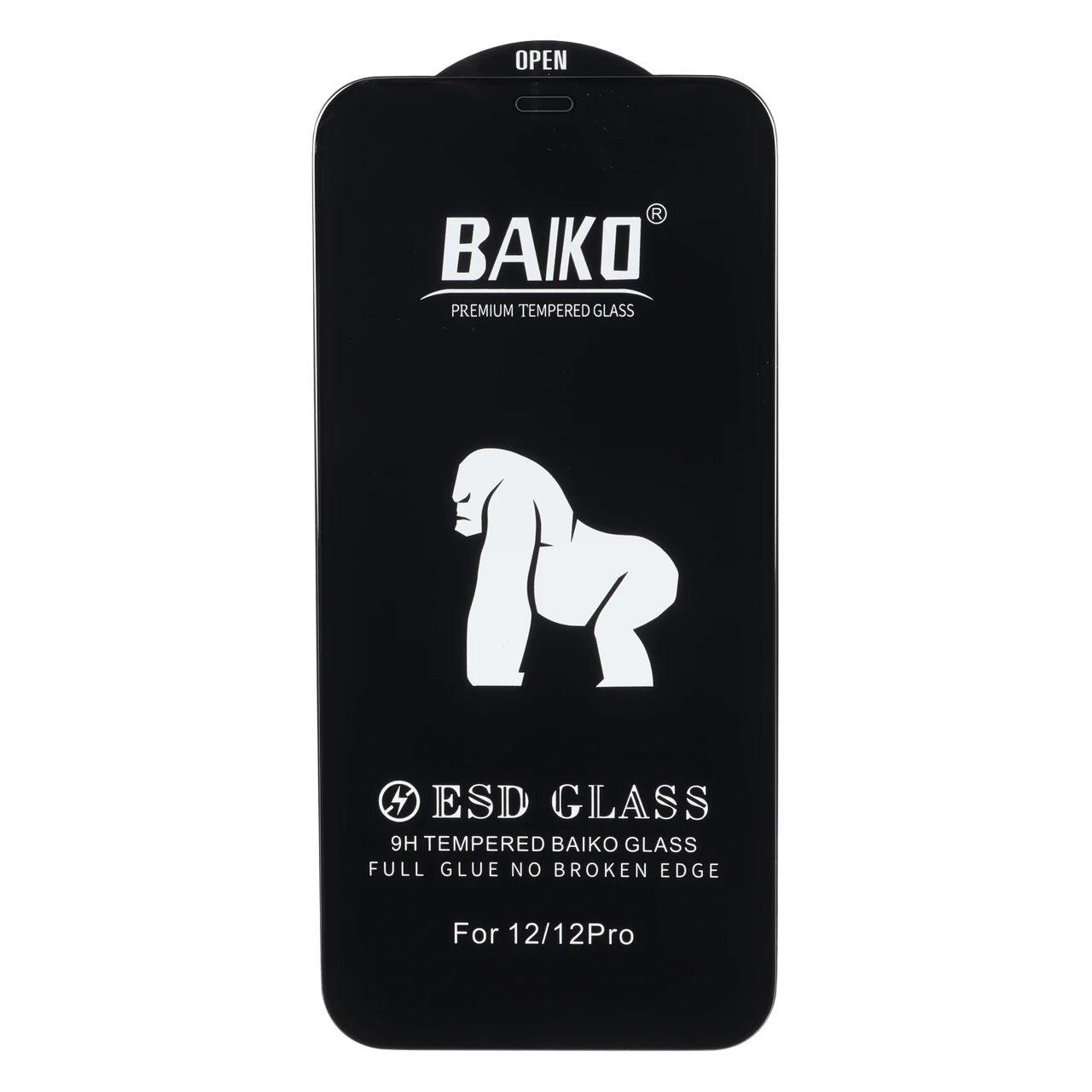 محافظ صفحه نمایش شیشه ای Anti Static - ESD Baiko مدل Apple iPhone 12 / iPhone 12 Pro