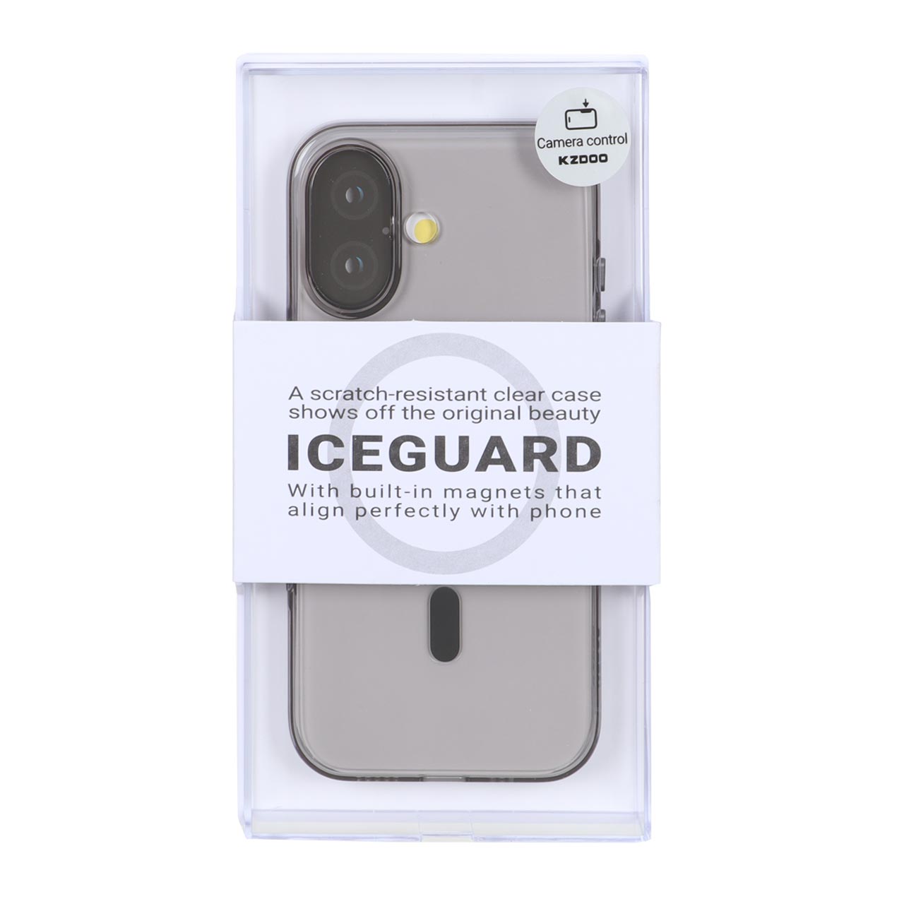 قاب Original KDoo ICEGUARD Magsafe مدل Apple iPhone 17 - مشکی (پک دار)