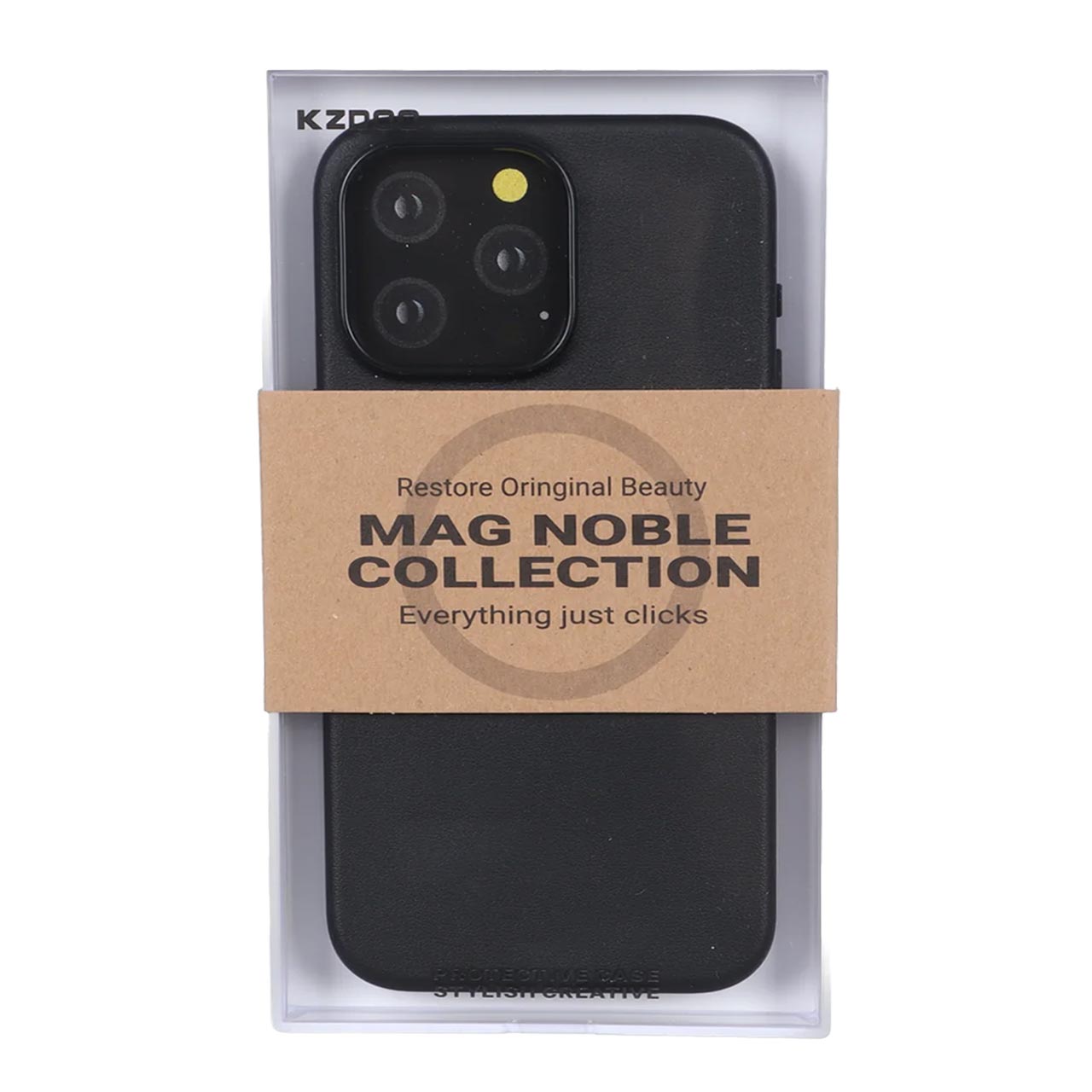 قاب Original KDoo MAG Noble مدل Apple iPhone 15 Pro Max - مشکی (پک دار) - NTC