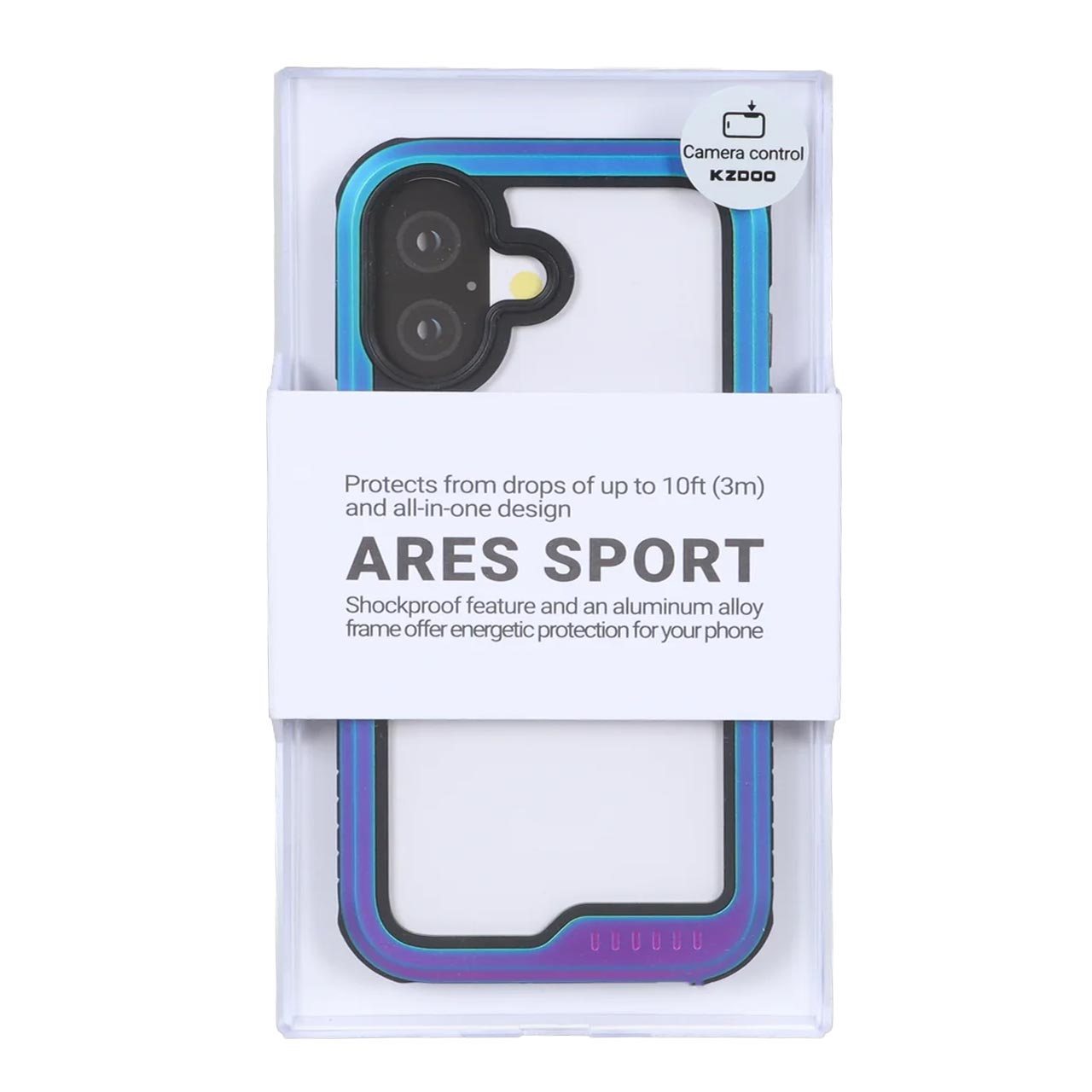 قاب Original KDoo ARES Sport مدل Apple iPhone 17 - هفت رنگ (پک دار) - NTC