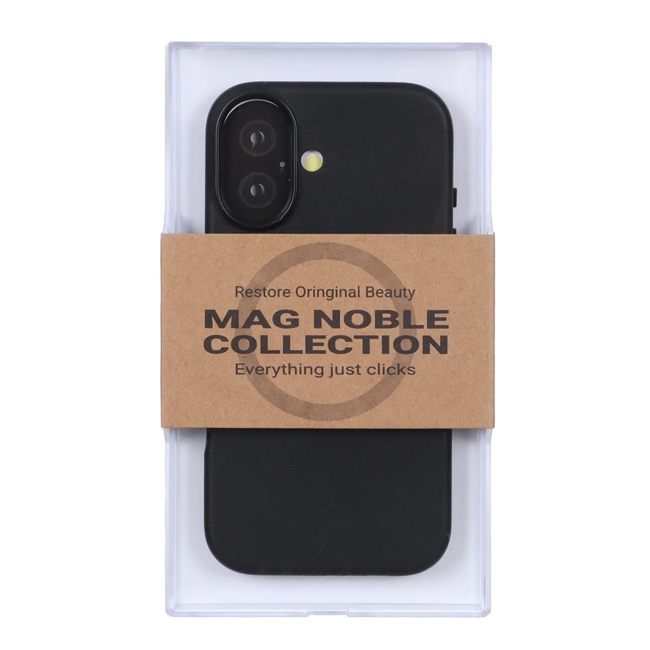 قاب Original KDoo MAG Noble مدل Apple iPhone 17 - مشکی (پک دار) - NTC