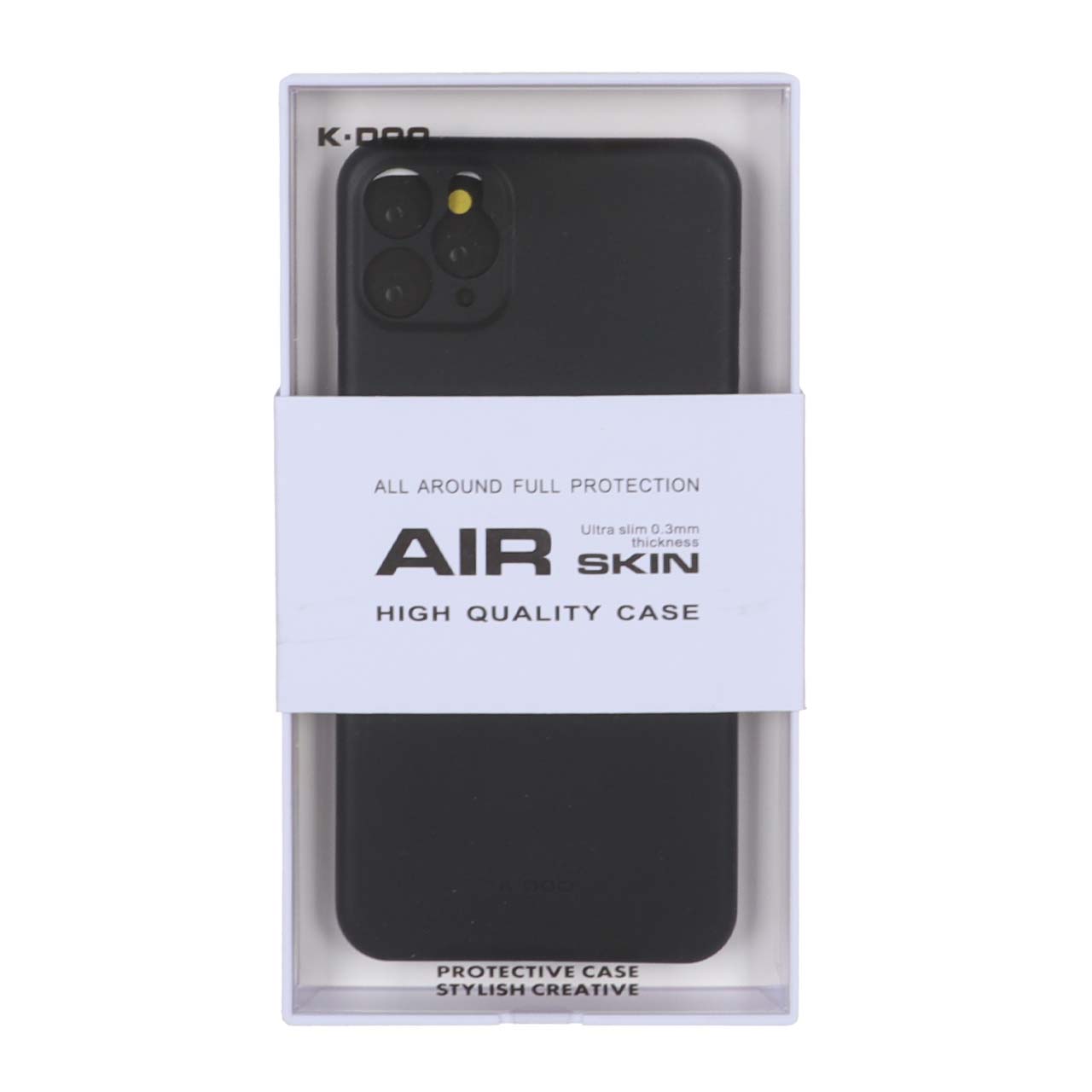 قاب Original KDoo Air Skin مدل Apple iPhone 11 Pro Max - مشکی (پک دار) - NTC