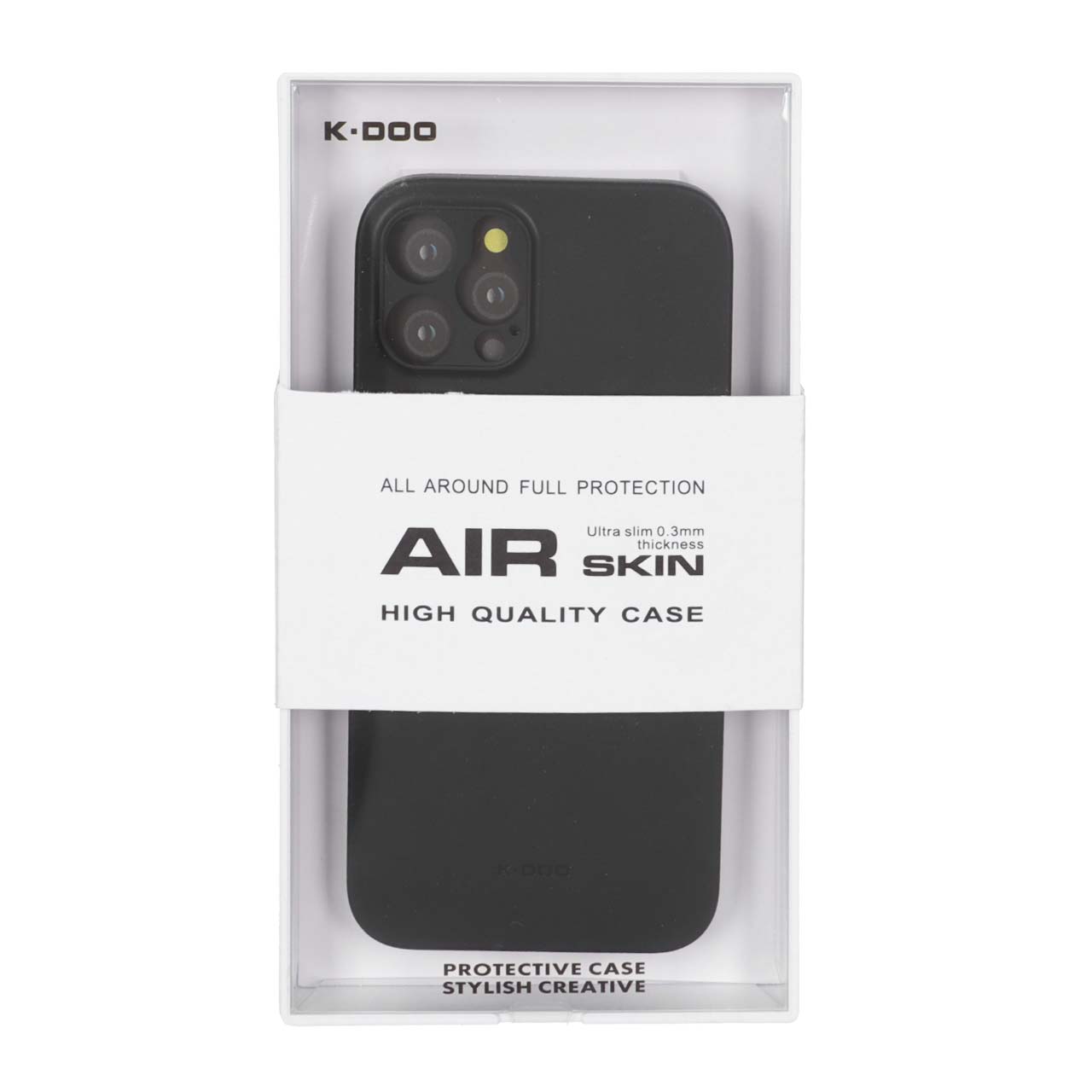 قاب Original KDoo Air Skin مدل Apple iPhone 12 Pro - مشکی (پک دار) - NTC