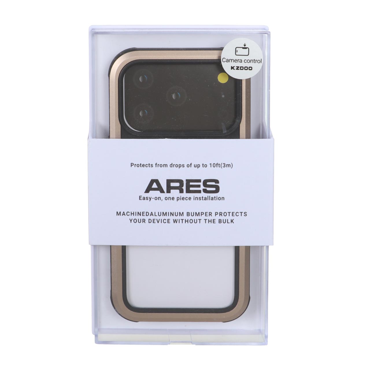 قاب Original KDoo ARES مدل Apple iPhone 17 Pro - طلایی (پک دار )