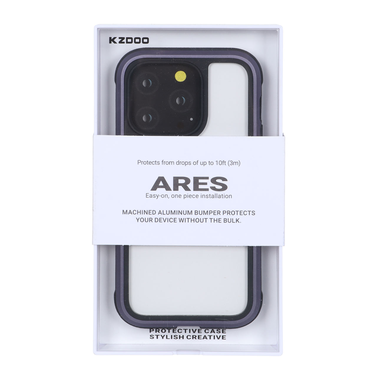قاب Original KDoo ARES مدل Apple iPhone 14 Pro - بنفش تیره (پک دار) - NTC